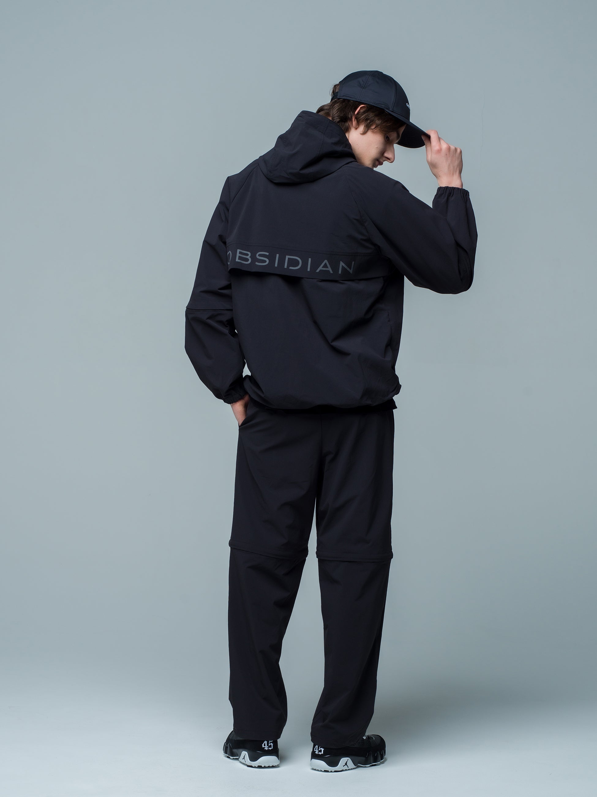 メンズウェア OBSIDIAN Fleece Switching Pants OBSIDIAN Fleece Switching Pants