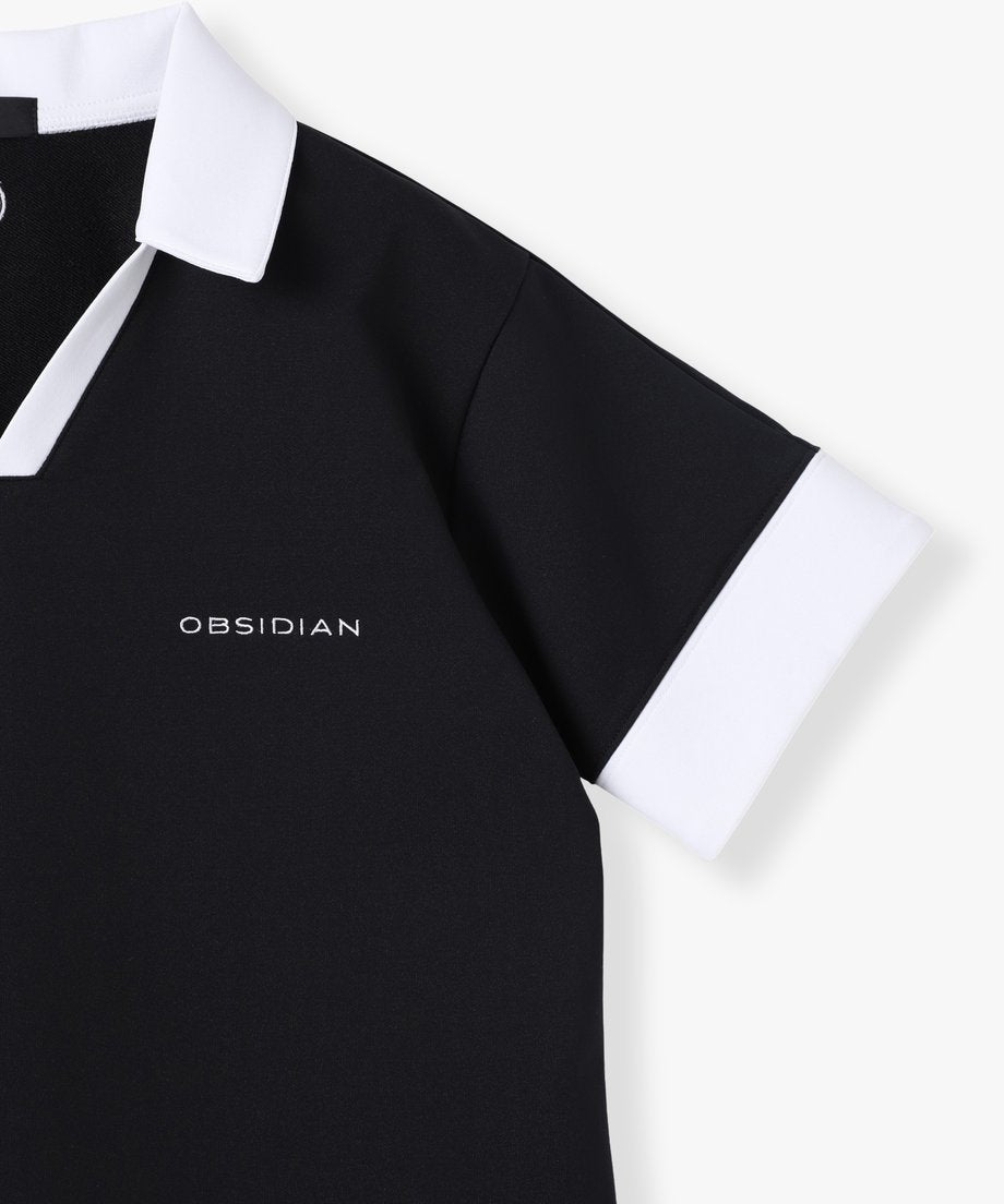 V-NECK POLO SHIRT