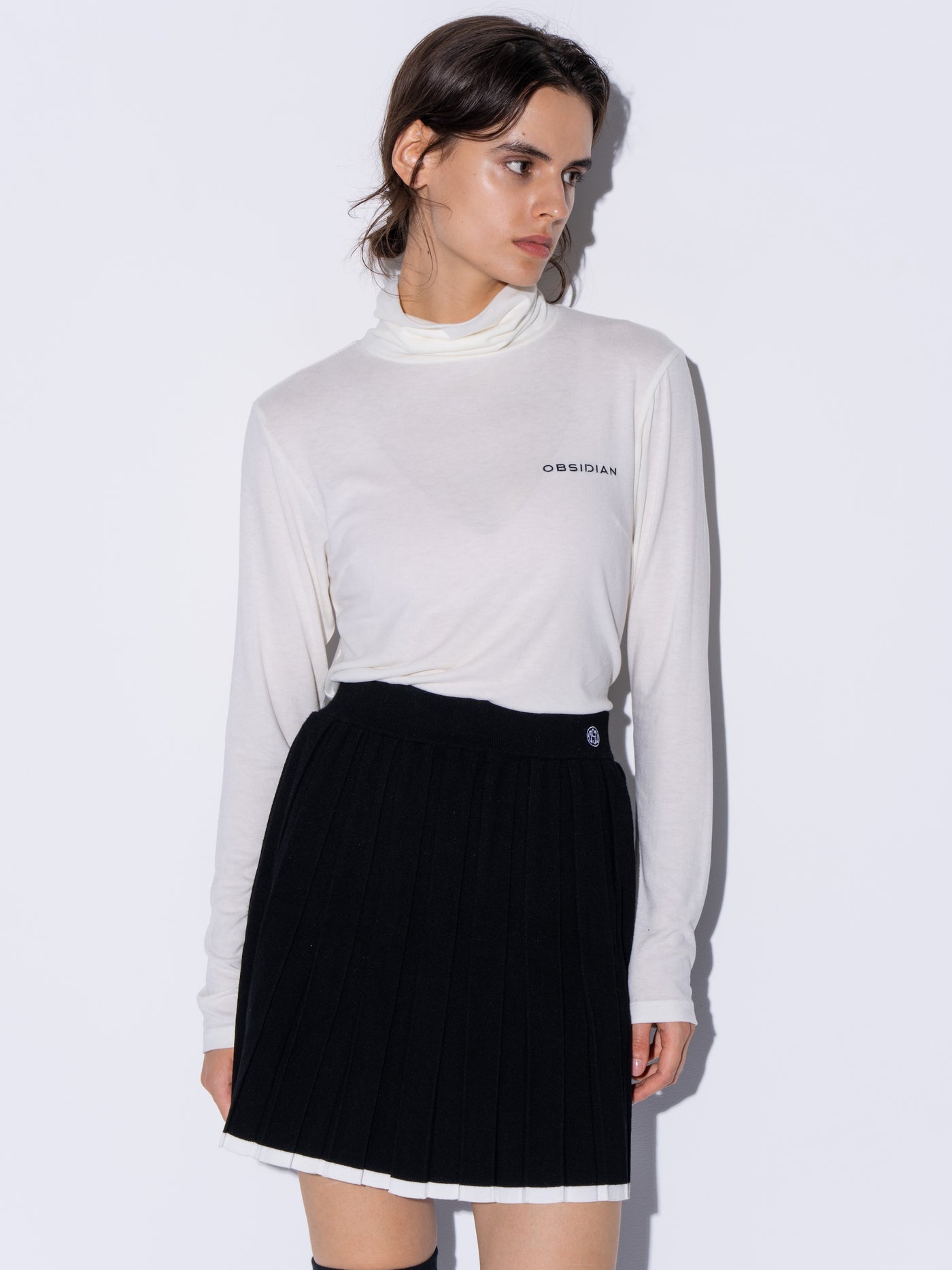 WARM Ms HIGH NECK JERSEY