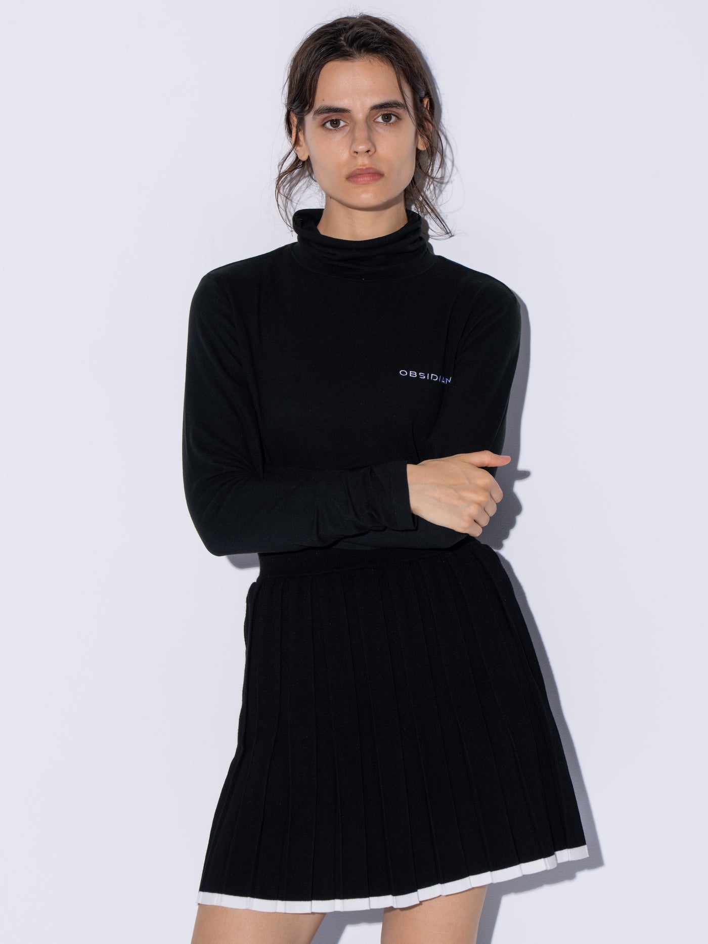 WARM Ms HIGH NECK JERSEY