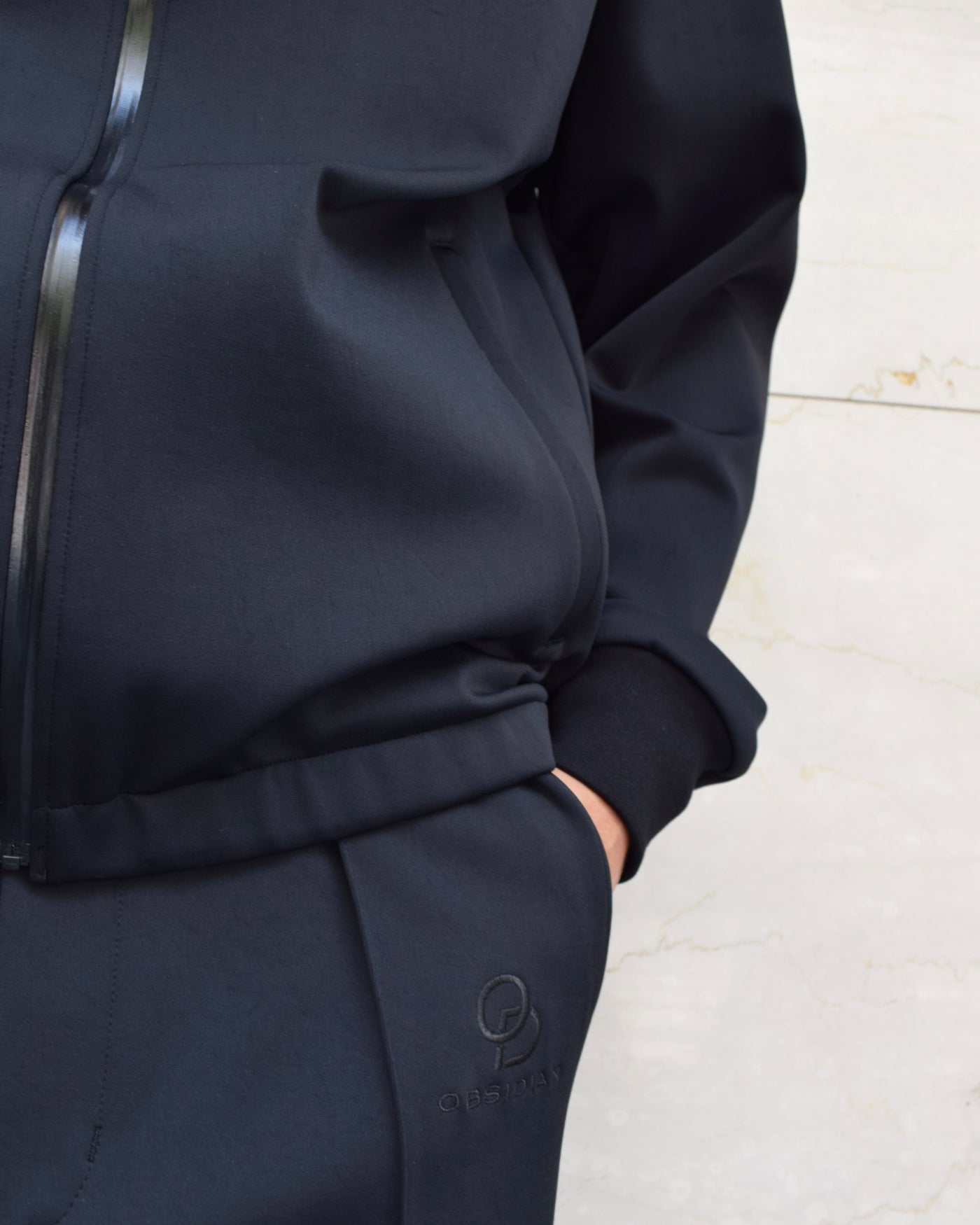 DOUBLE KNIT JERSY BLOUSON