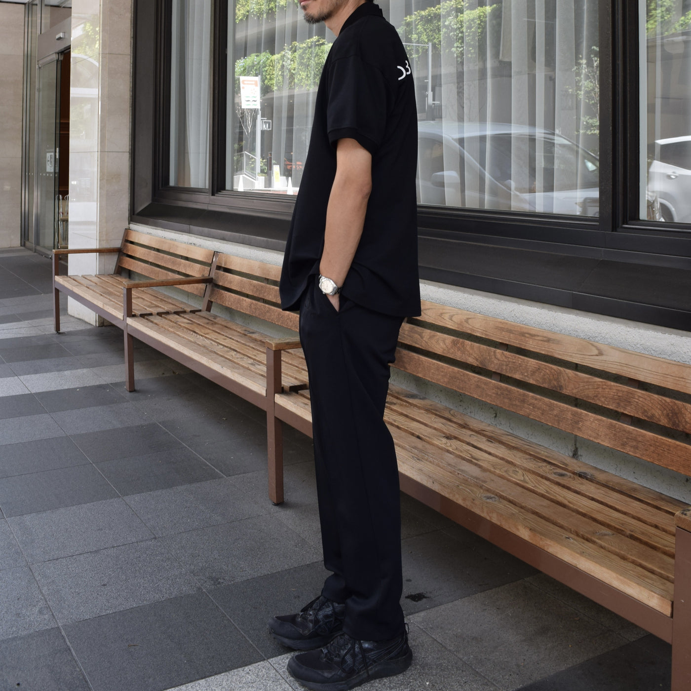 DOUBLE KNIT RELAXFIT PANTS – OBSIDIAN オブシディアン 公式