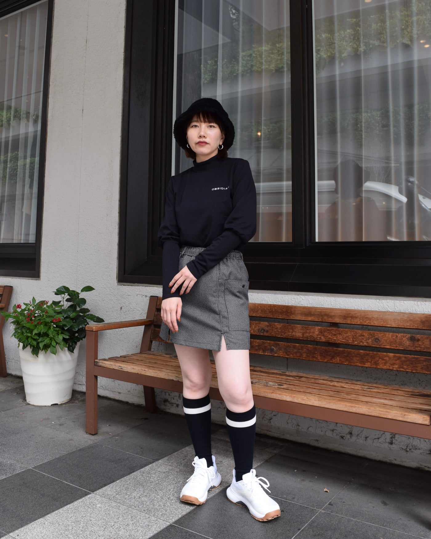 TWEED SKORT PANTS