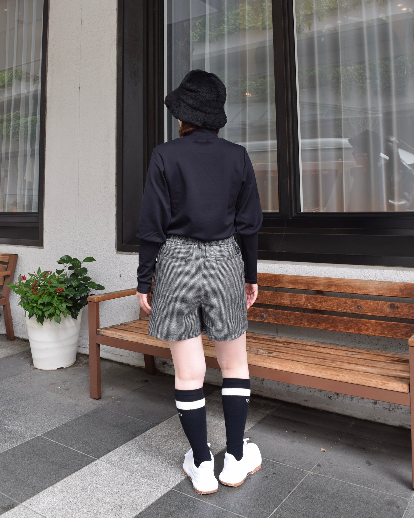 TWEED SKORT PANTS