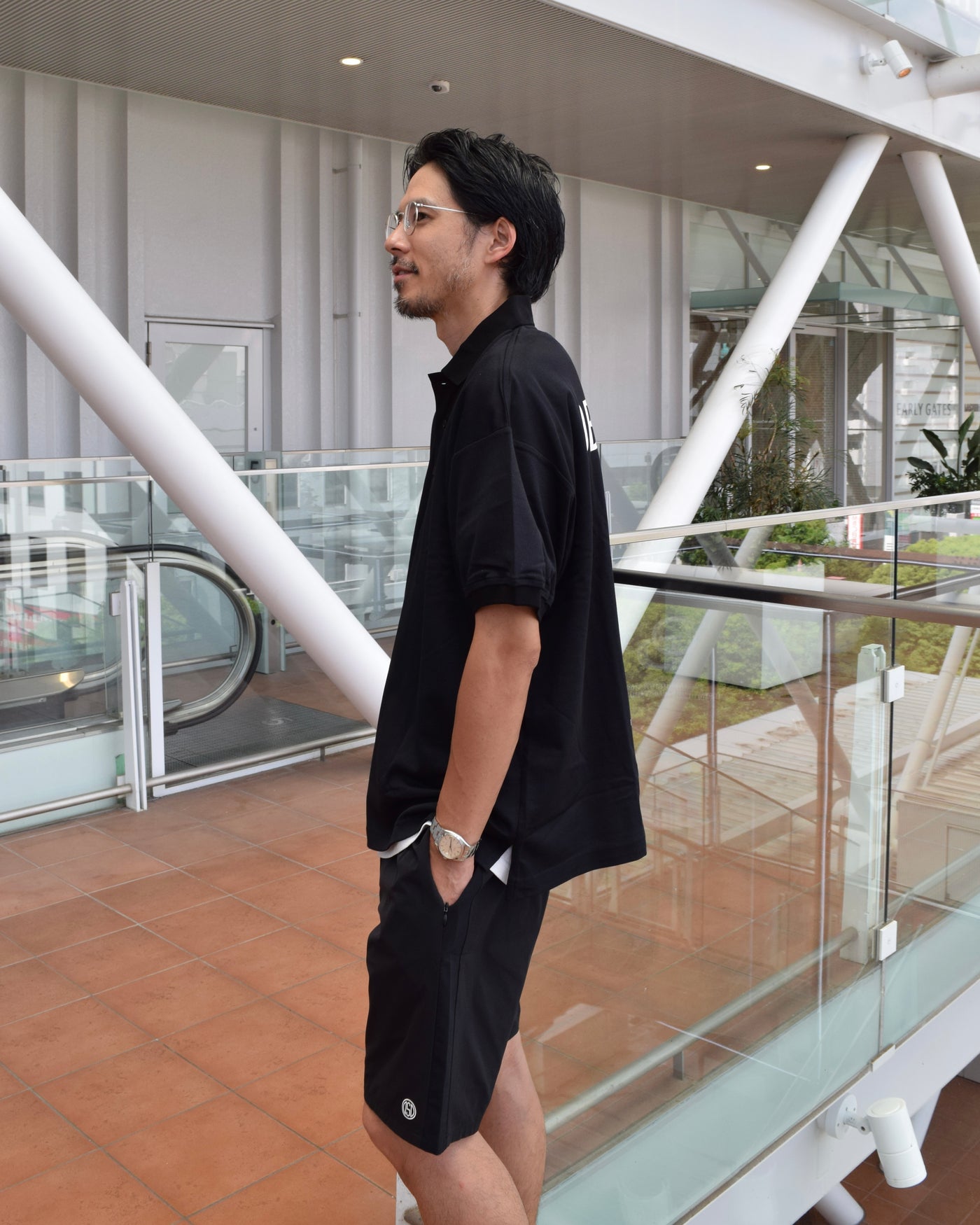 BIG POLO SHIRT FULL BACK PRINT