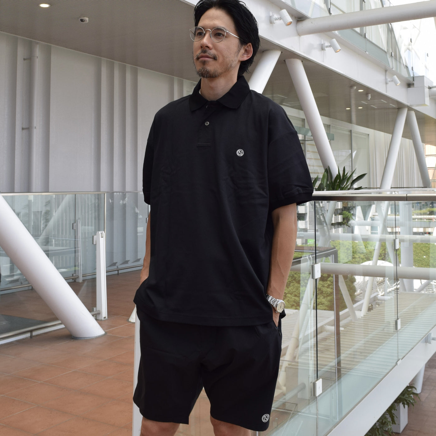 BIG POLO SHIRT FULL BACK PRINT