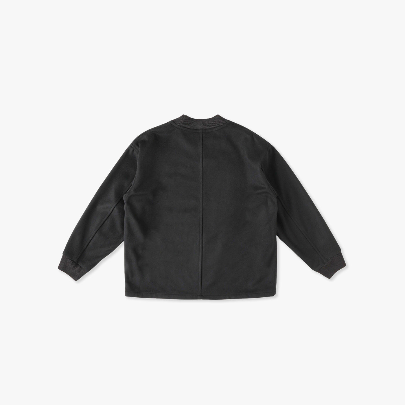 WOOL MOCK NECK PULLOVER