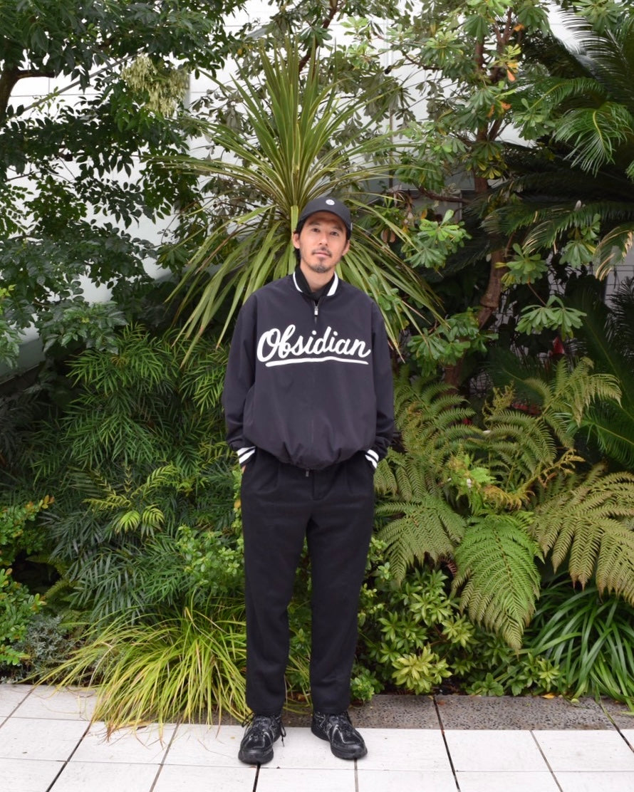 2WAY TAFFETA ZIP BLOUSON