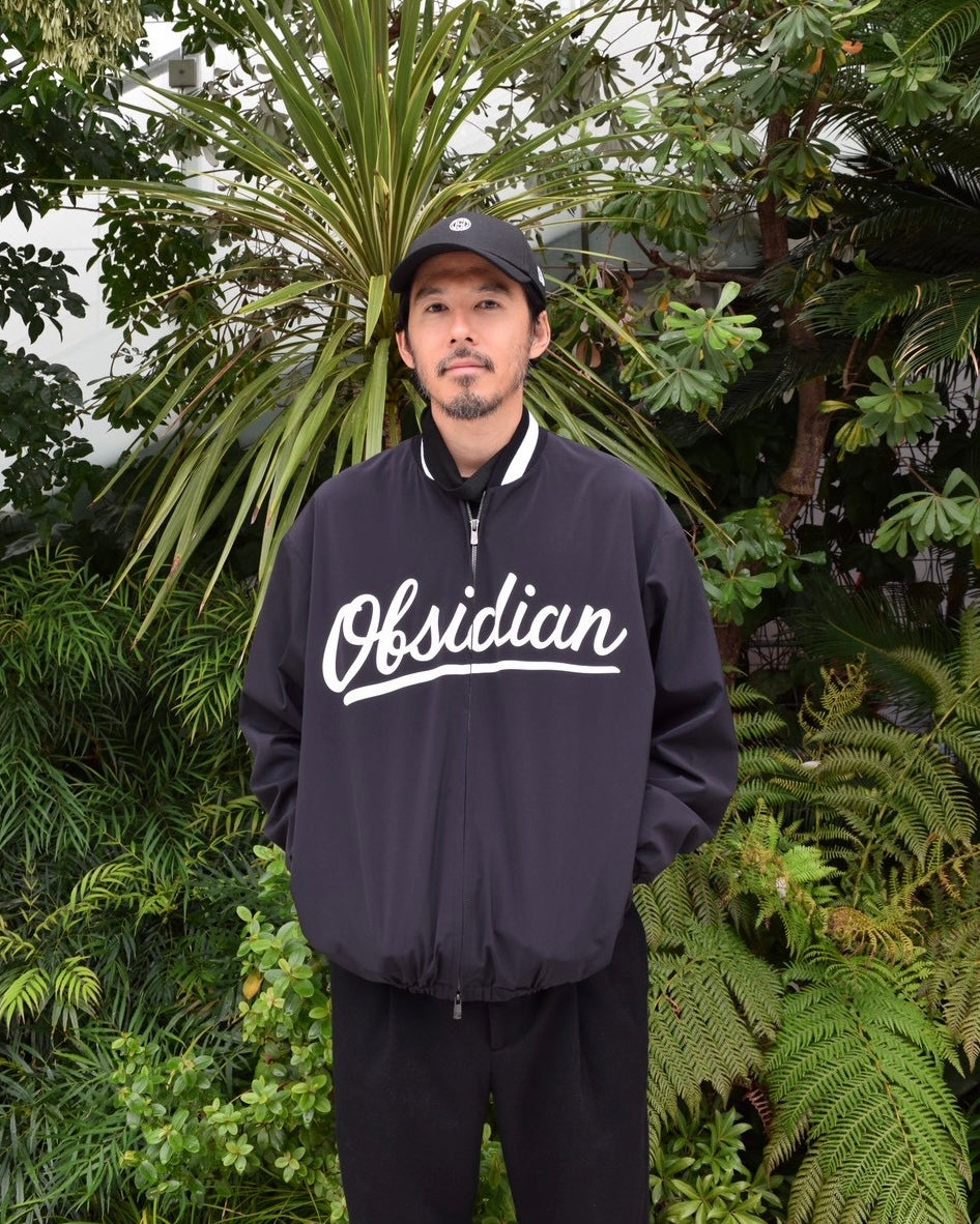 2WAY TAFFETA ZIP BLOUSON