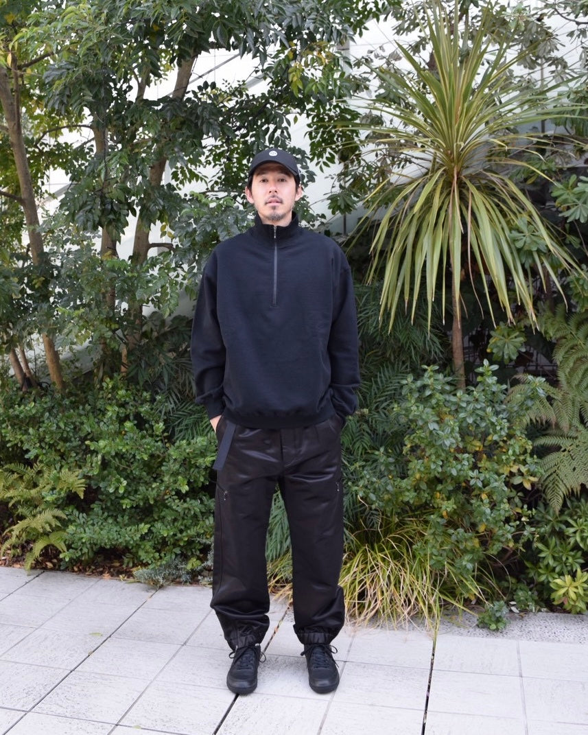 SWEAT HALF ZIP PULLOVER