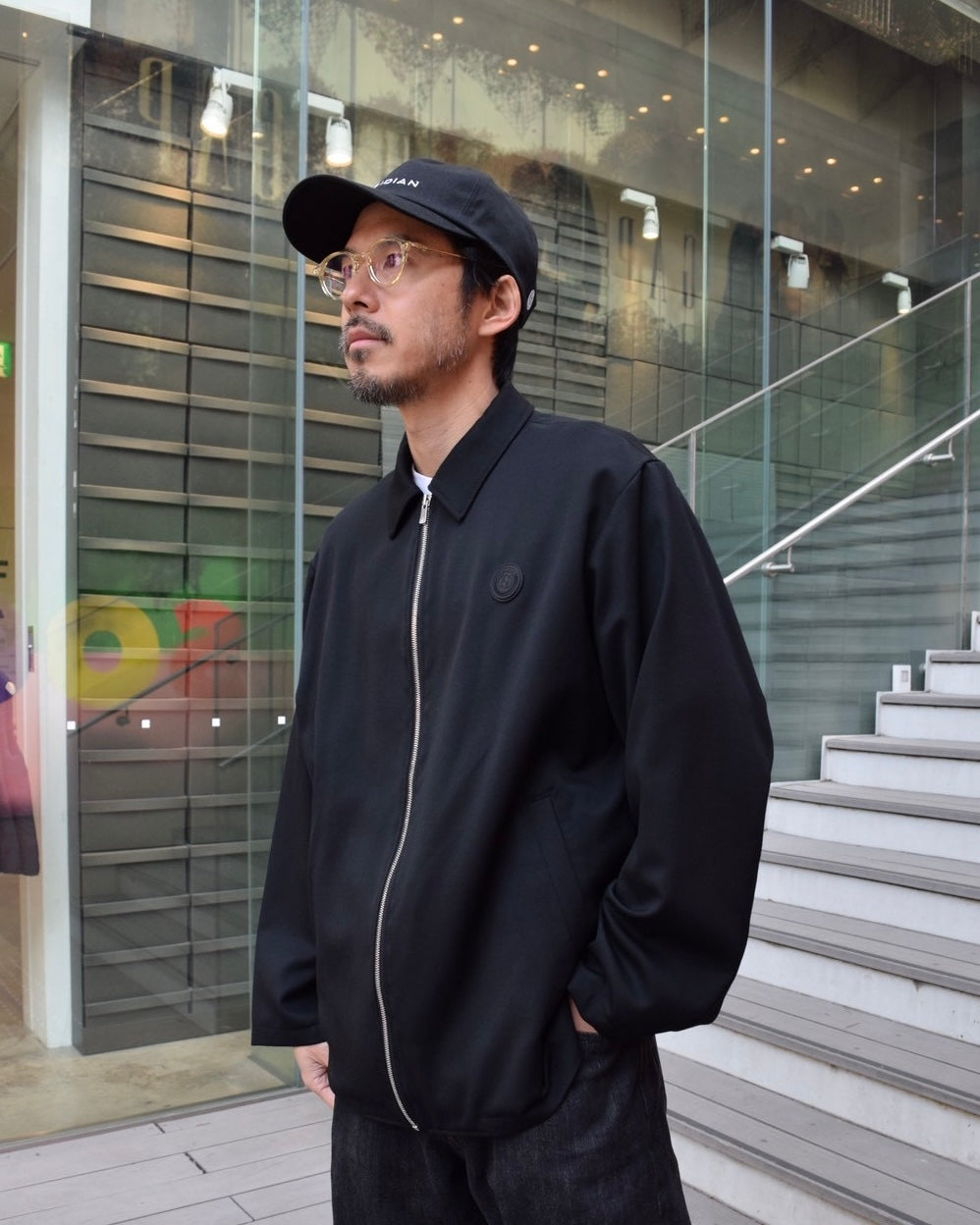 2WAY STRETCH TWILL BLOUSON