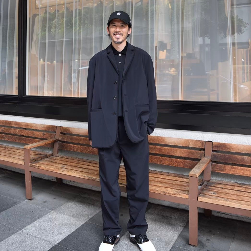 2WAY TAFFETA PIPING PANTS – OBSIDIAN オブシディアン 公式オンライン