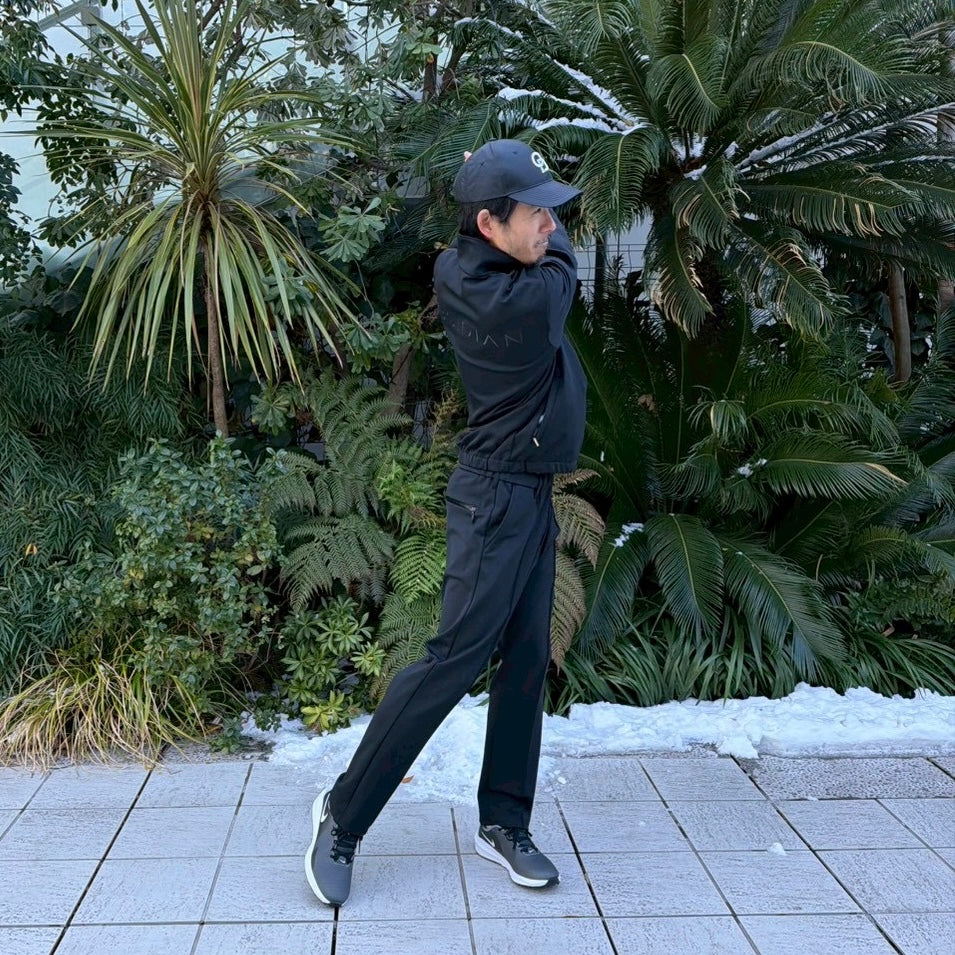 DOUBLE KNIT RELAXFIT PANTS – OBSIDIAN オブシディアン 公式