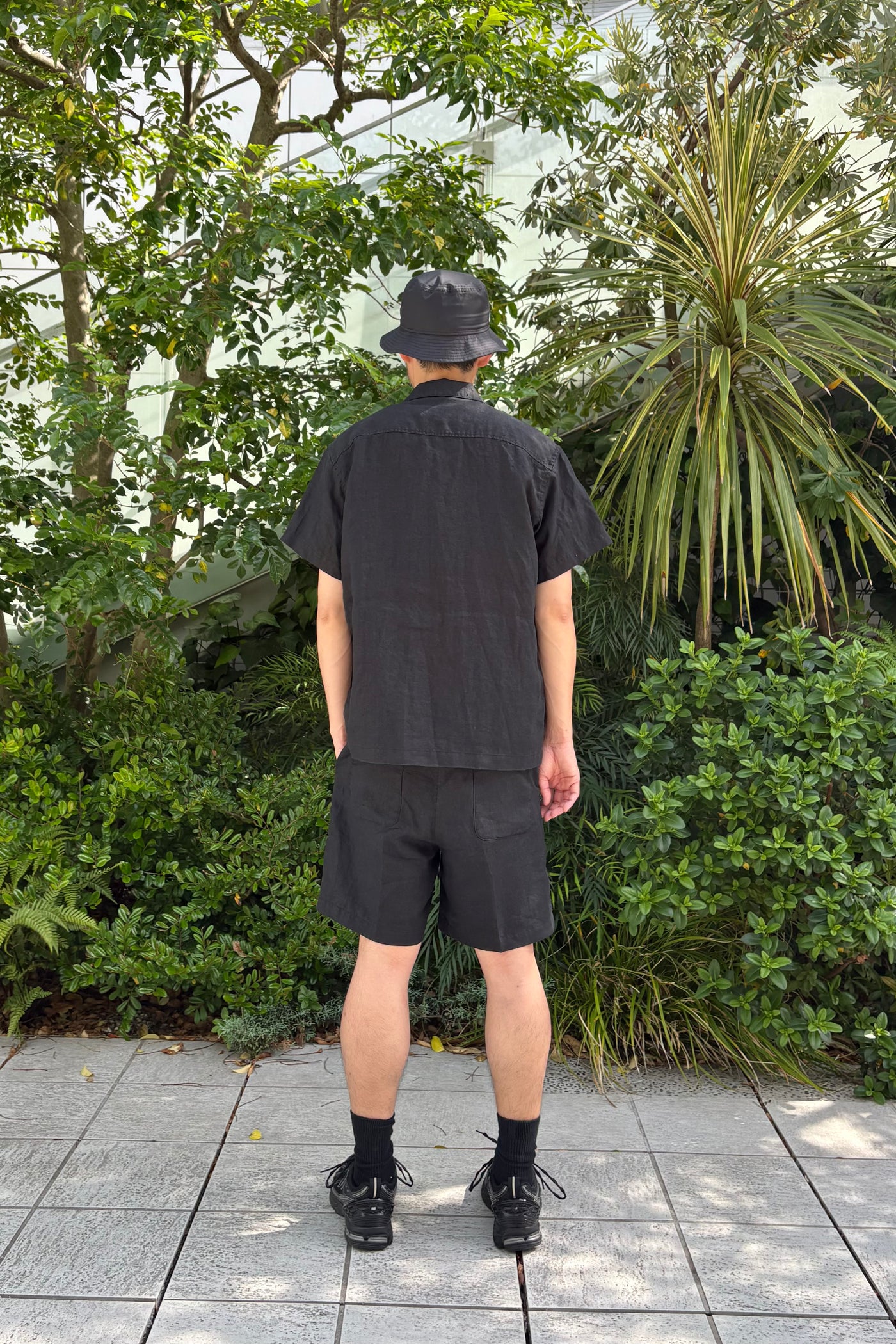 LINEN SHORTS