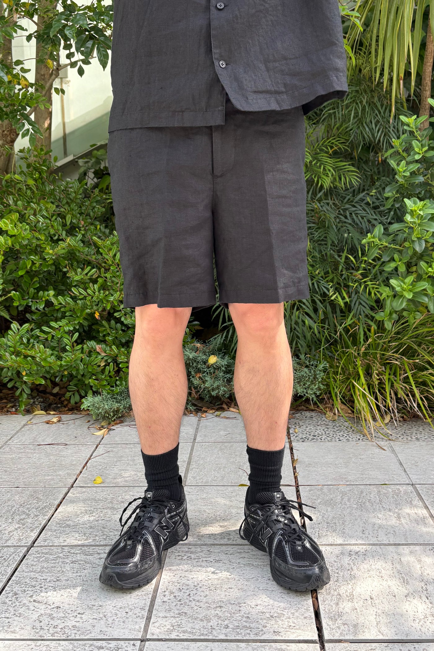 LINEN SHORTS