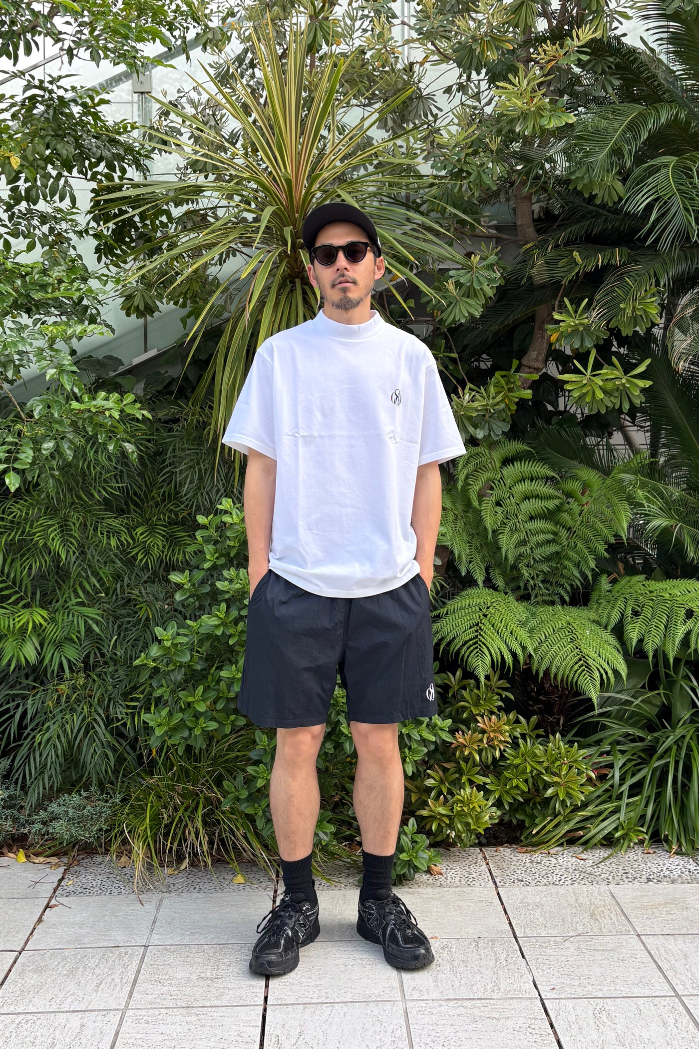 CREST NYLON TAFFETA SHORTS