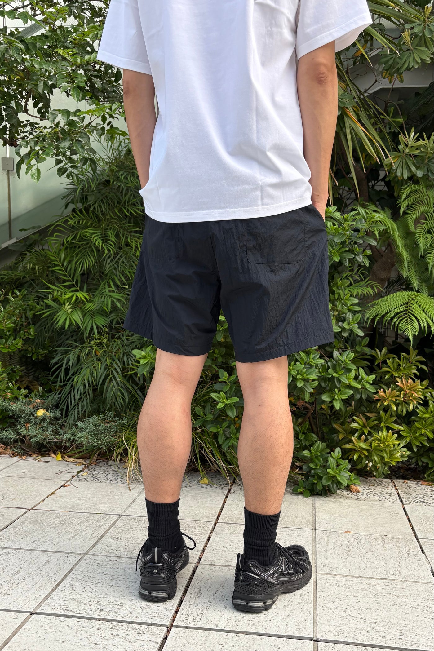 CREST NYLON TAFFETA SHORTS