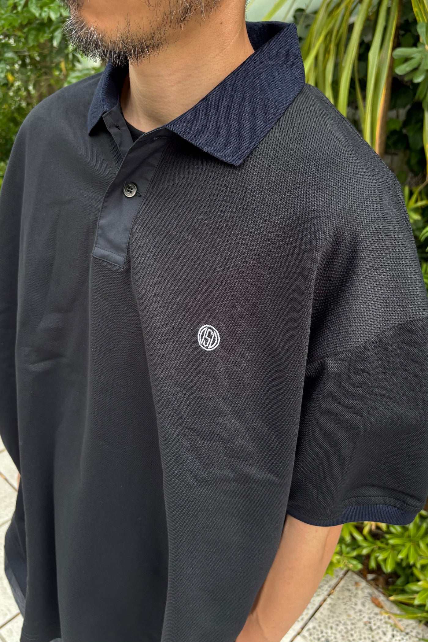 PIQUE BIG POLO SHIRT