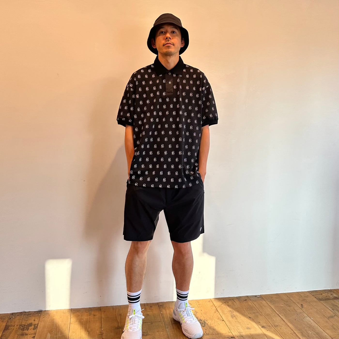 MONOGRAM BIG POLO SHIRT