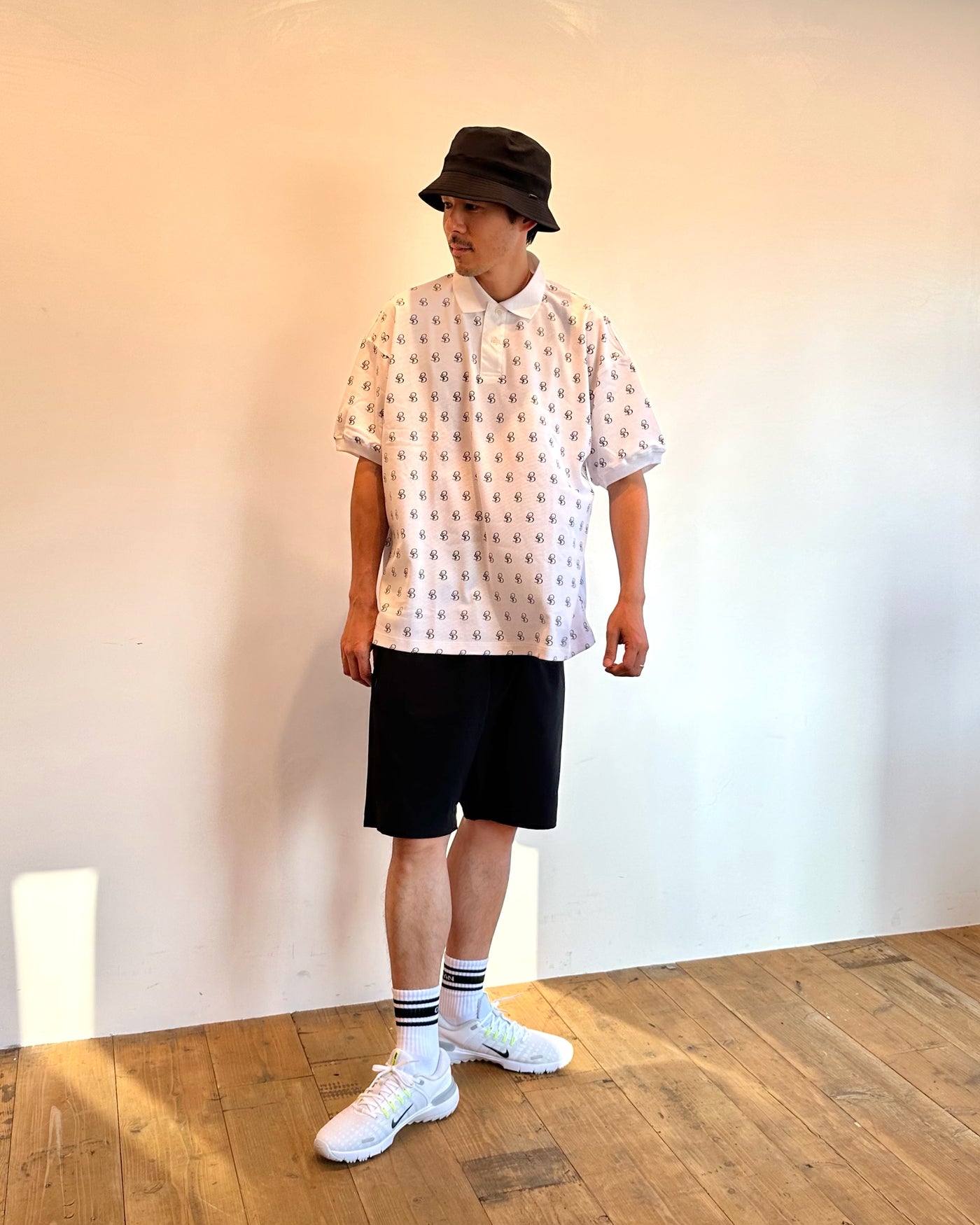 MONOGRAM BIG POLO SHIRT