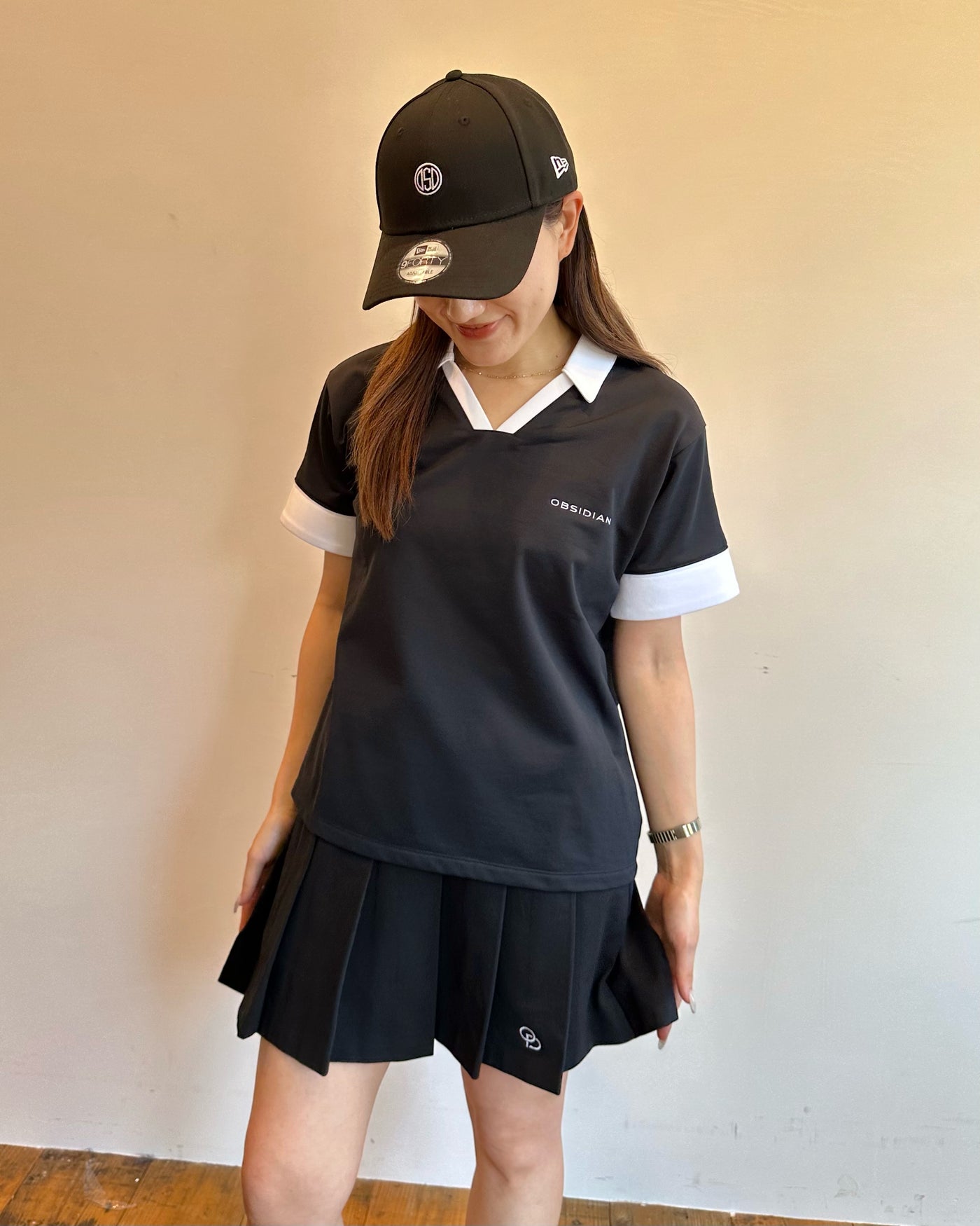 V-NECK POLO SHIRT