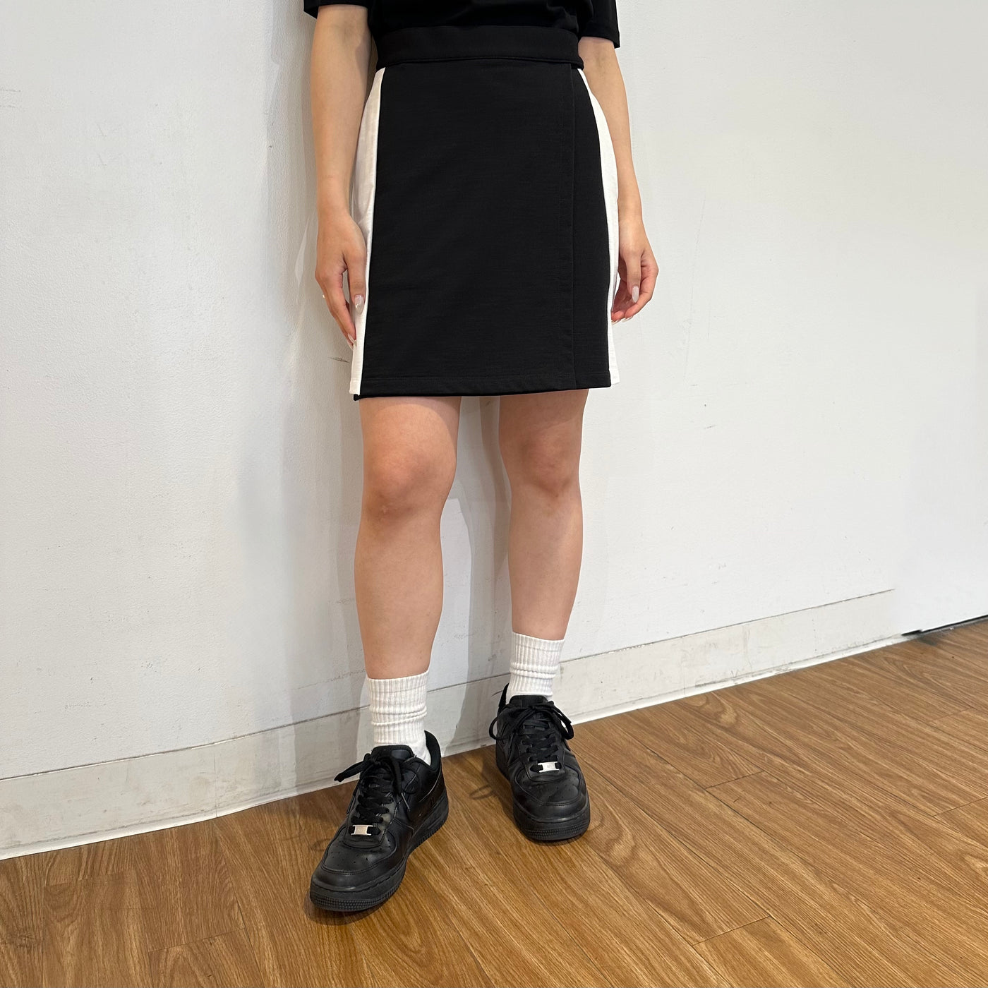 JERSEY WRAP SKIRT