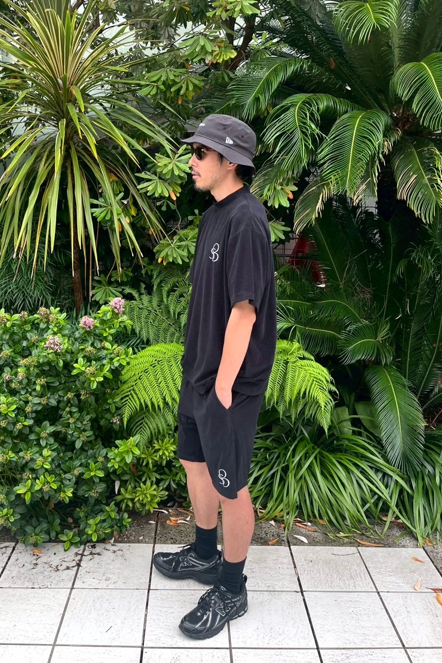 MICRO PILE MOCKNECK TEE