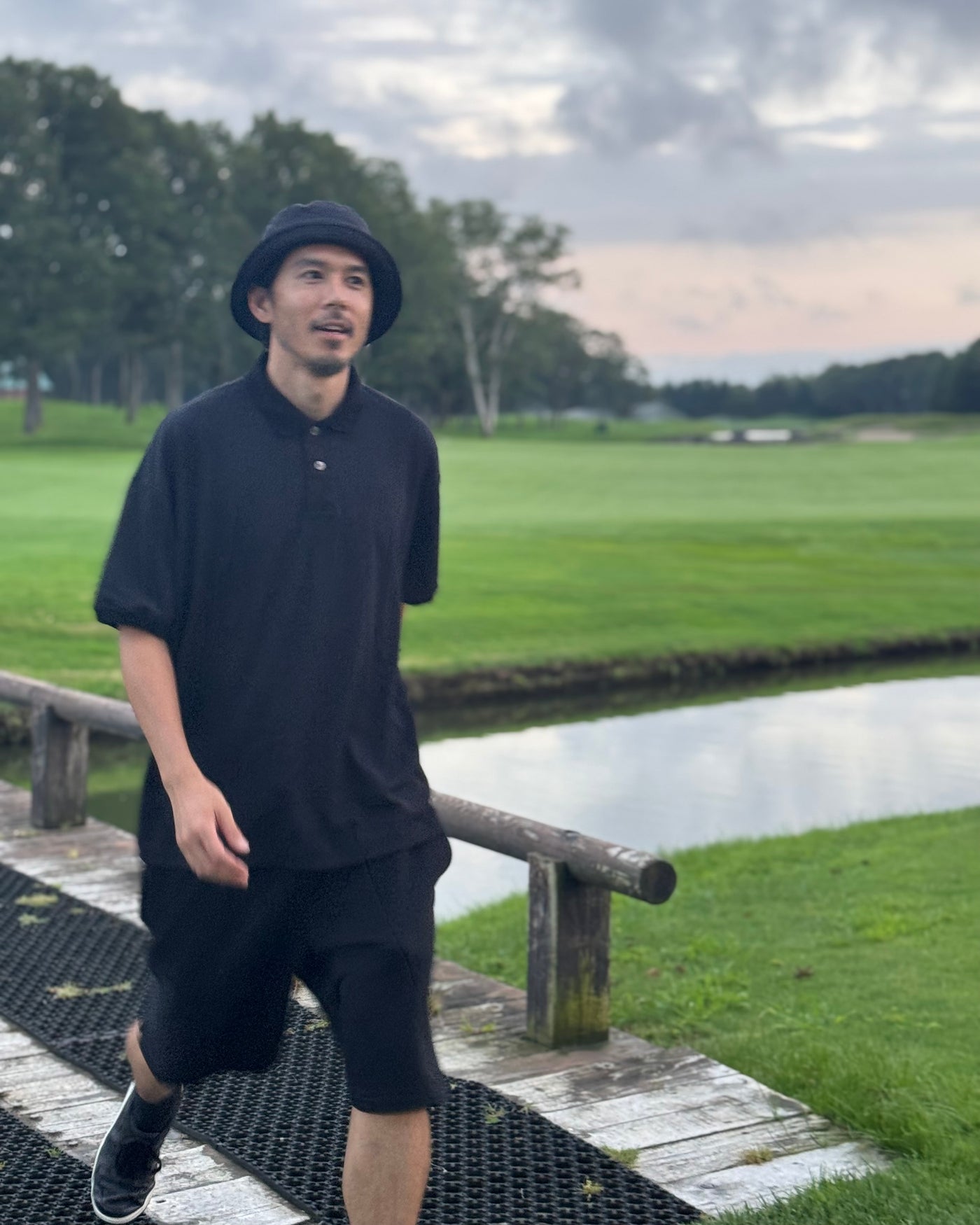 BIG POLO SHIRT BACK PRINT