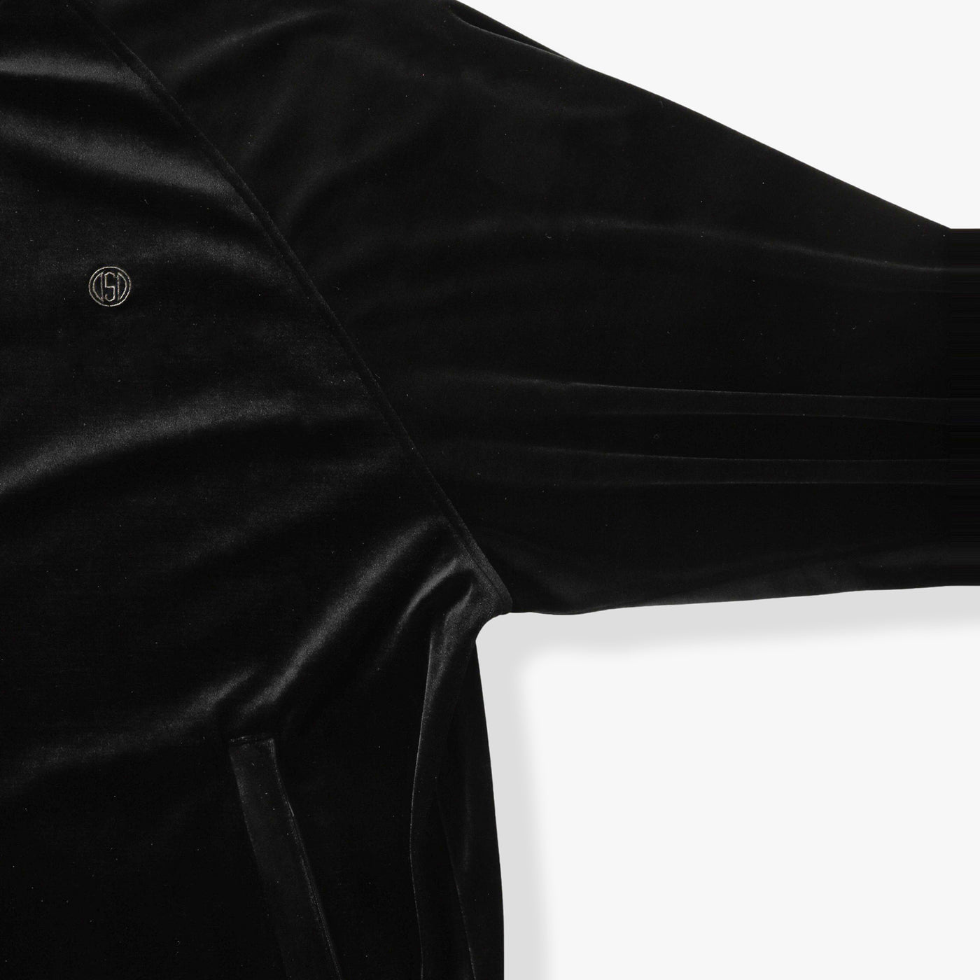 VELOURS ZIP UP BLOUSON