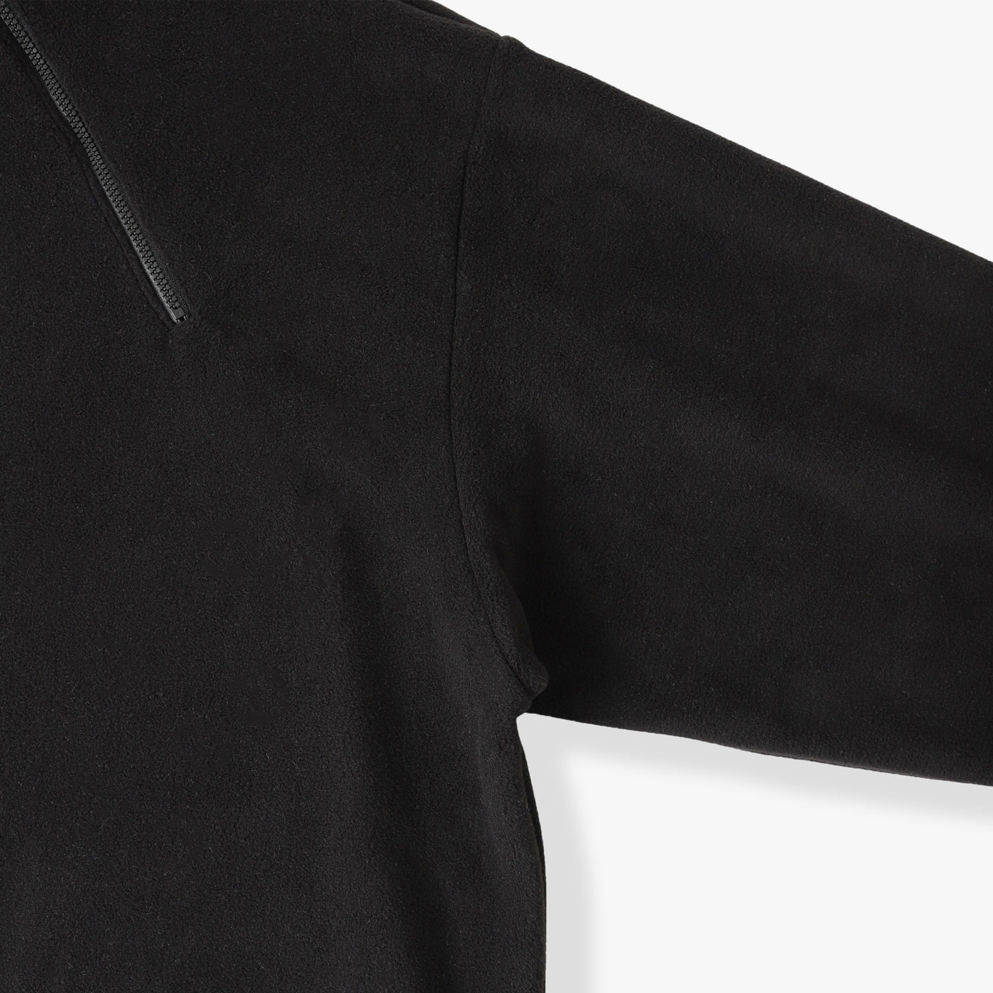 FLEECE MOCK NECK PULLOVER