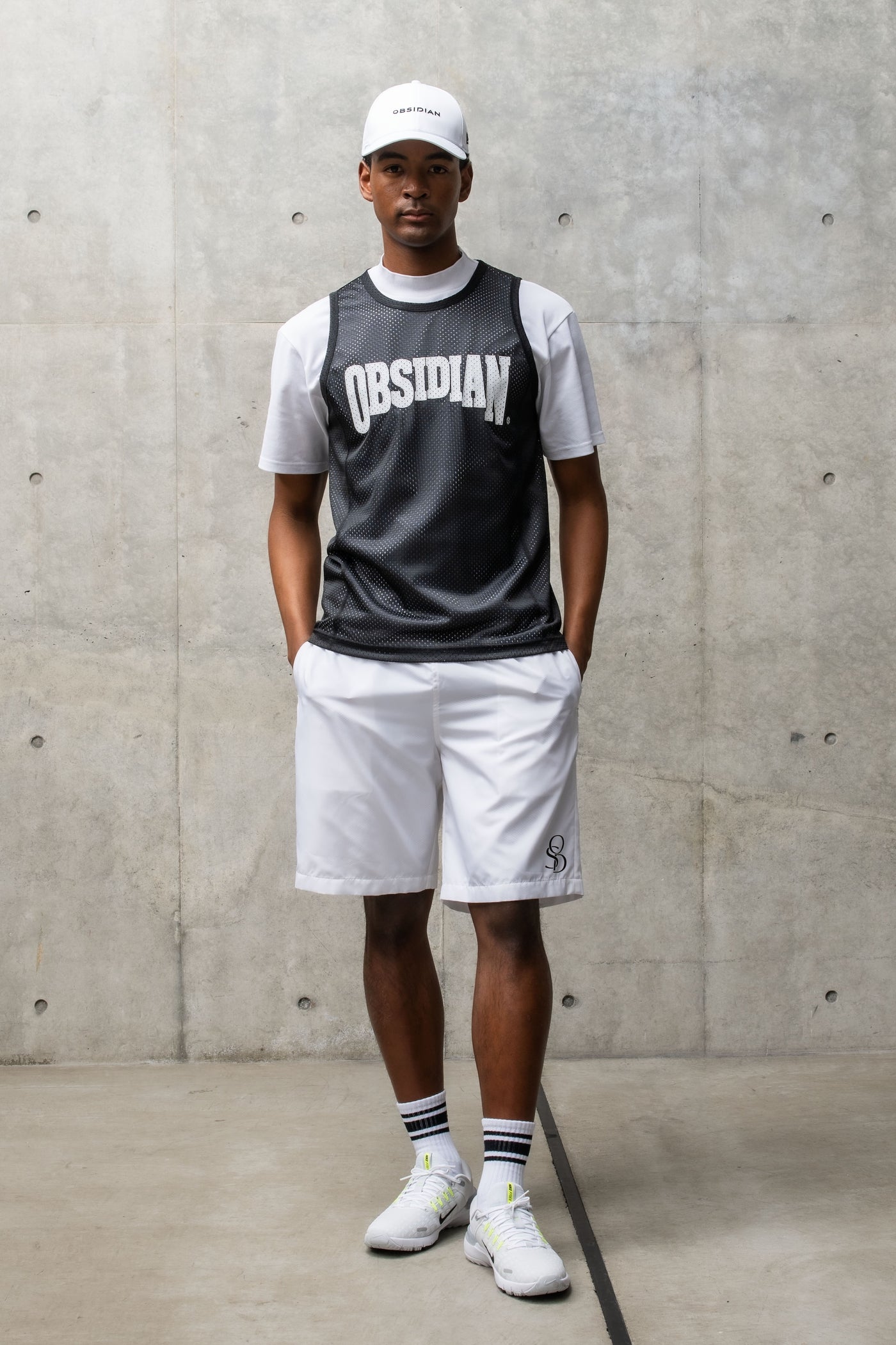 MESH VARSITY TANK