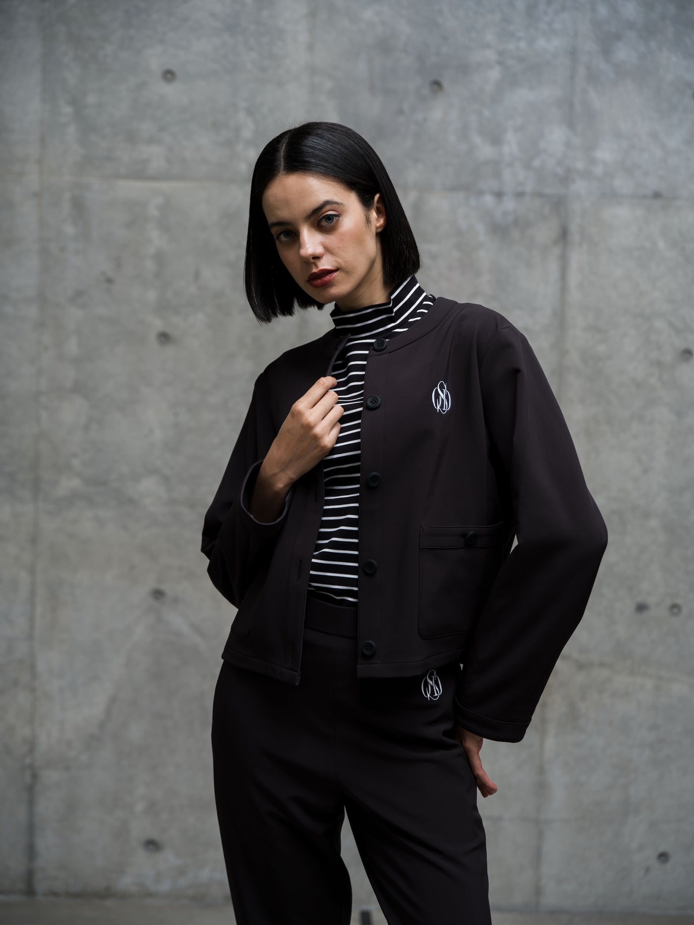 NO COLLAR JACKET