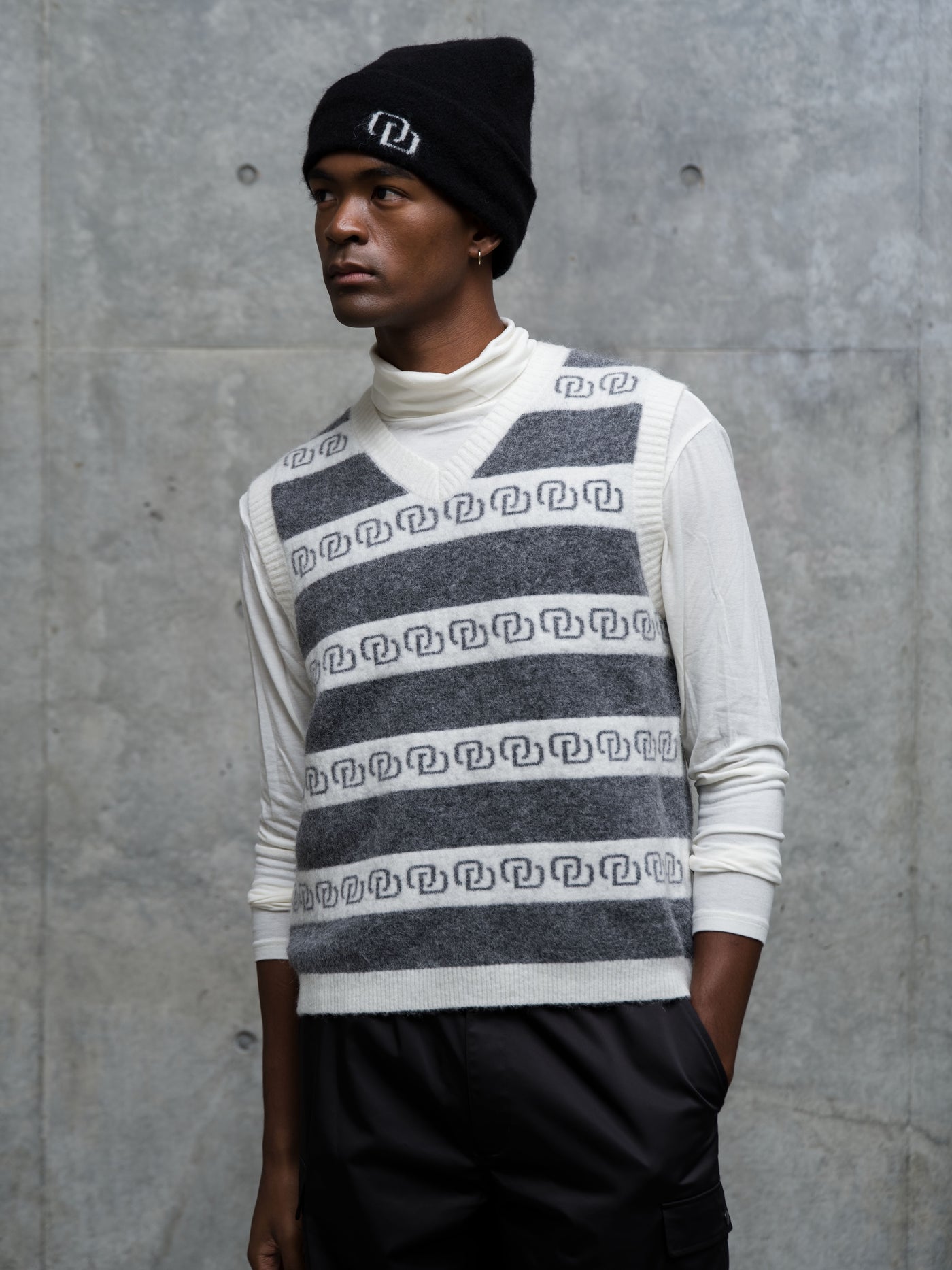 LOGO JQ KNIT VEST