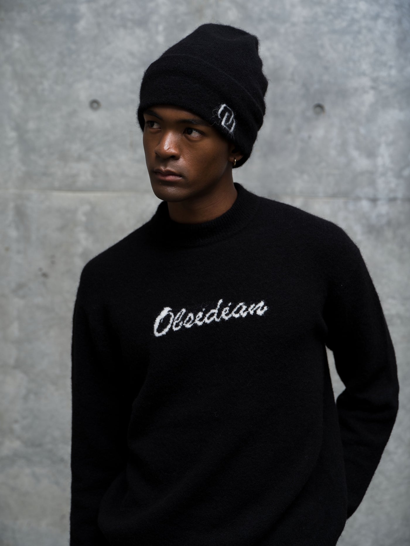 MOCK NECK PULLOVER
