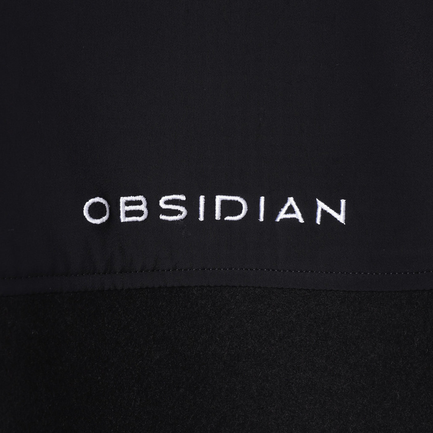 FLEECE×2WAY TAFFETA ZIP UP  BLOUSON