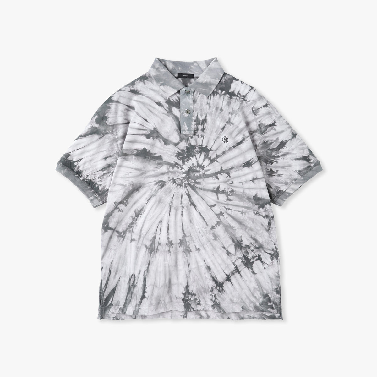 TIE DYE BIG POLO SHIRT