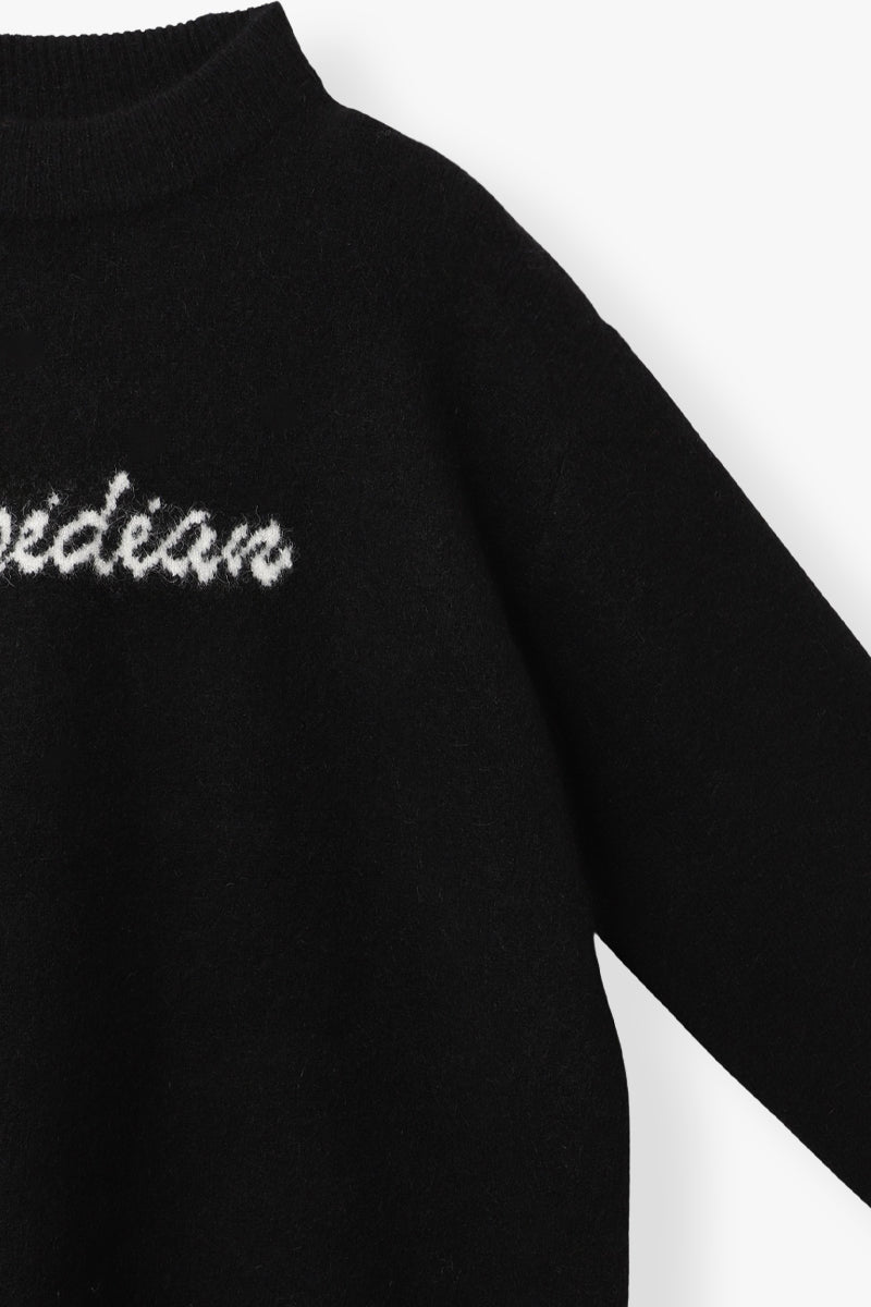 MOCK NECK PULLOVER