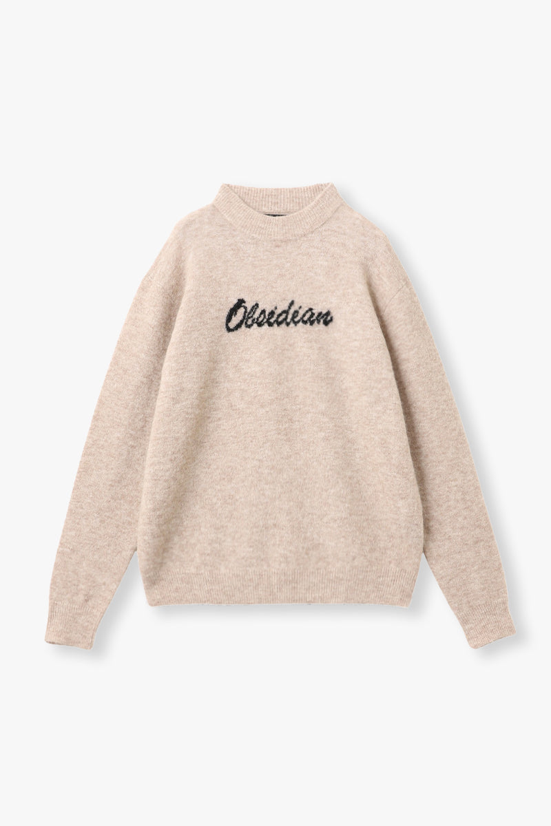 MOCK NECK PULLOVER