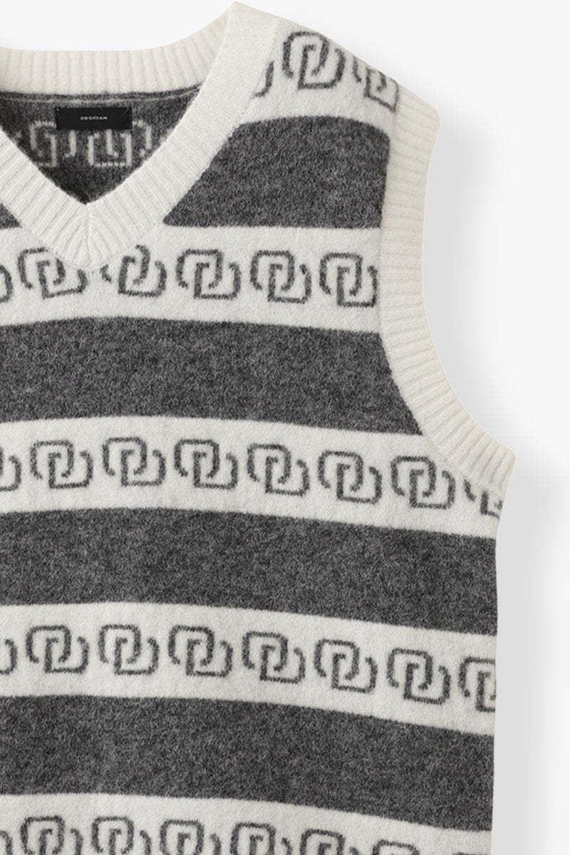 LOGO JQ KNIT VEST