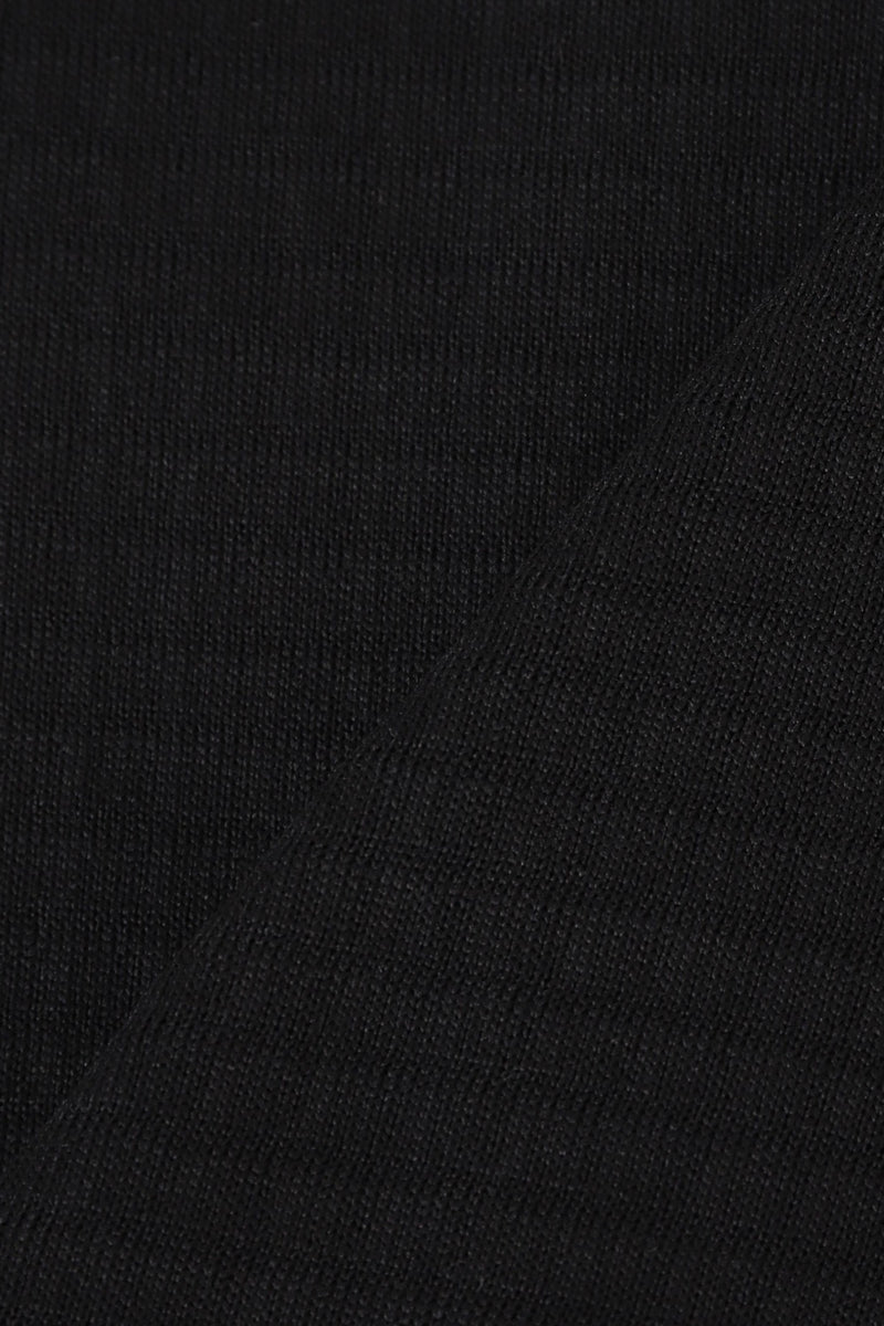 GRID MOCKNECK TEE