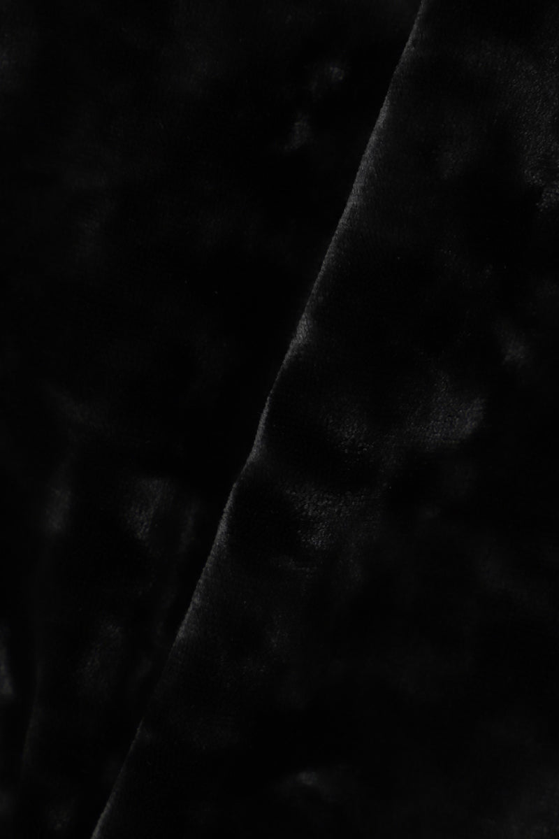 【セットアップ】CRUSHED VELOURS POLO SHIRT & SHORTS SET