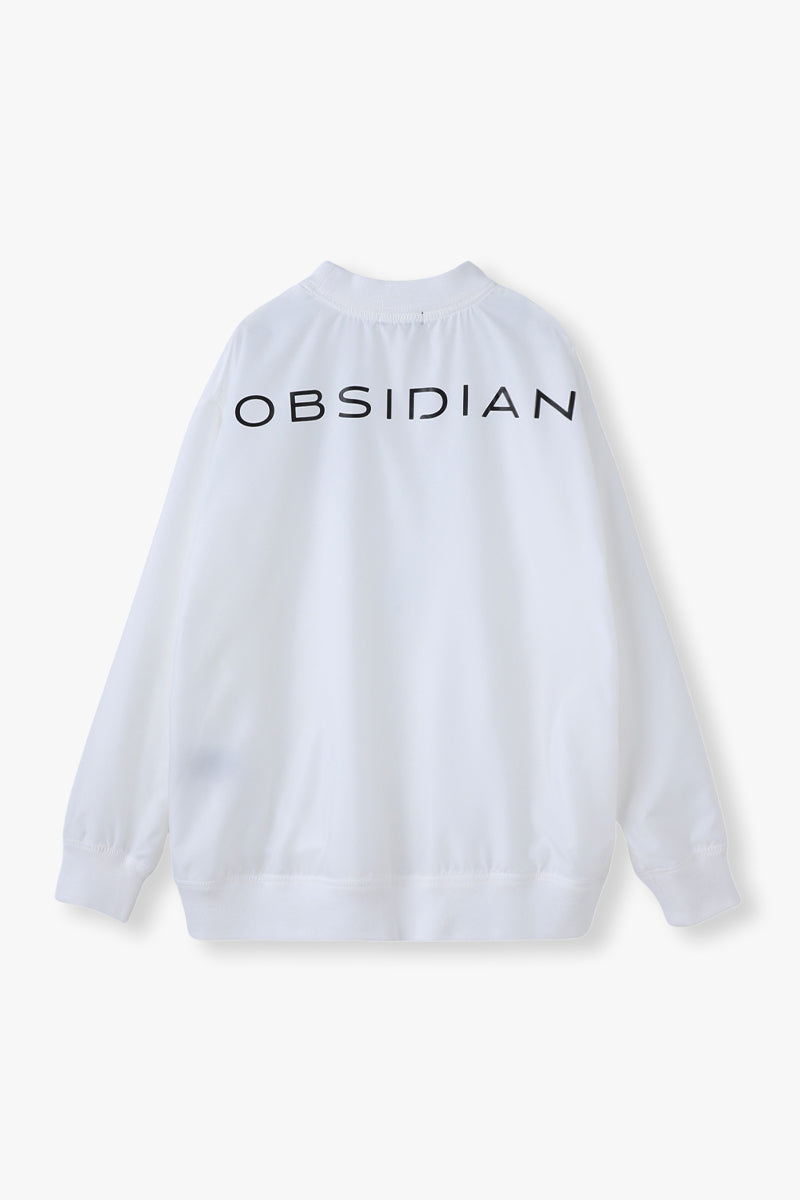 RIPSTOP MOCK NECK PULLOVER