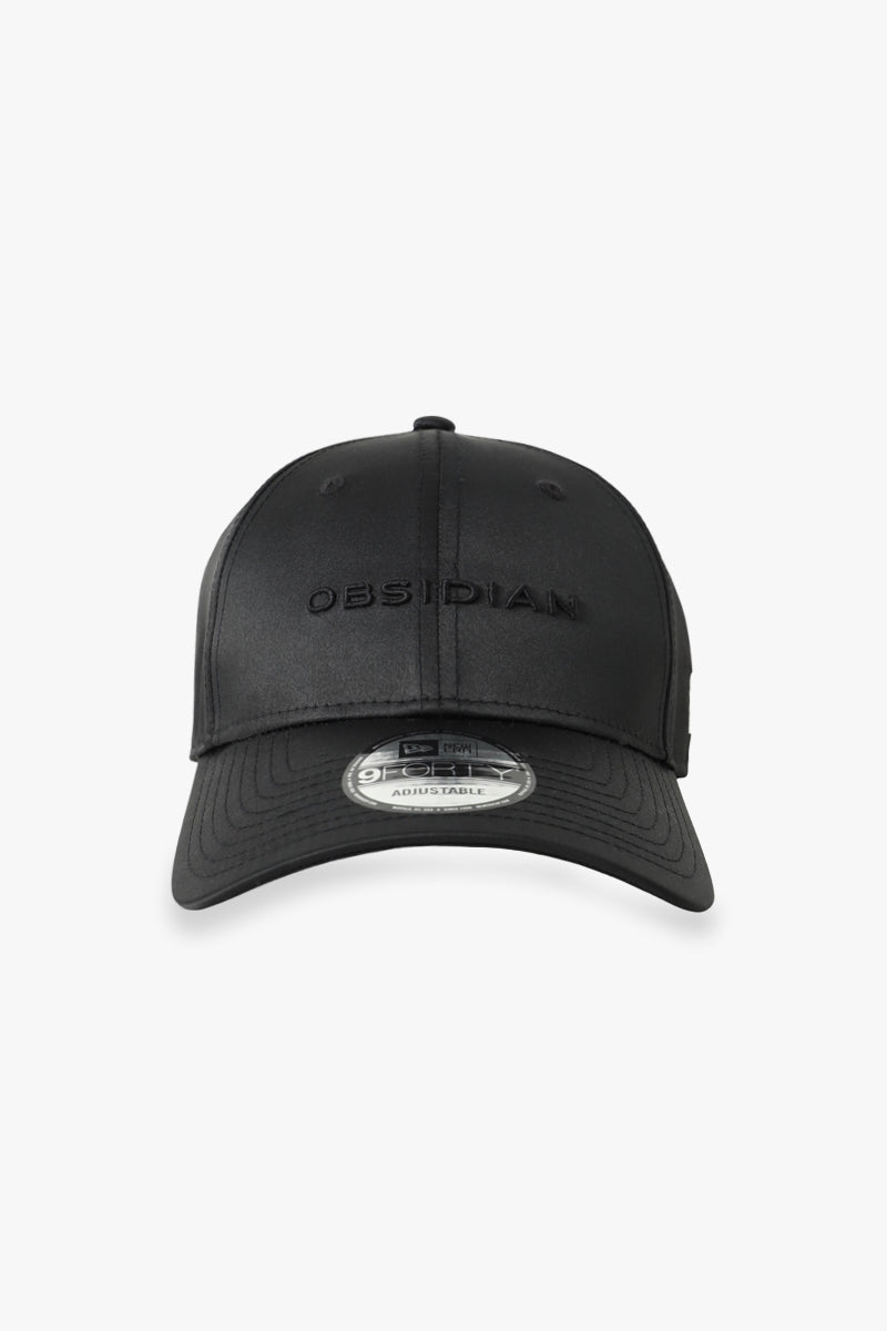 (二子玉川店5周年特別アイテム)NEW ERA × OBSIDIAN SATIN TONAL LOGO CAP