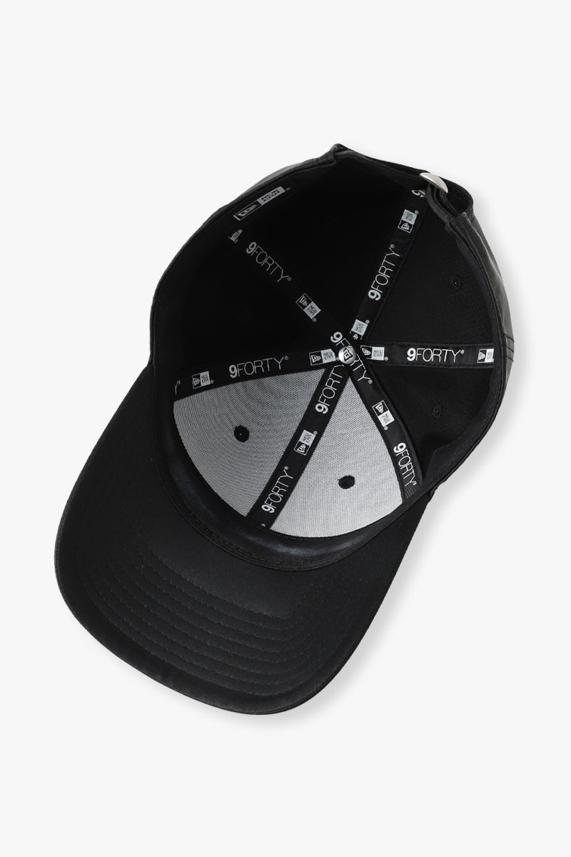 (二子玉川店5周年特別アイテム)NEW ERA × OBSIDIAN SATIN TONAL LOGO CAP