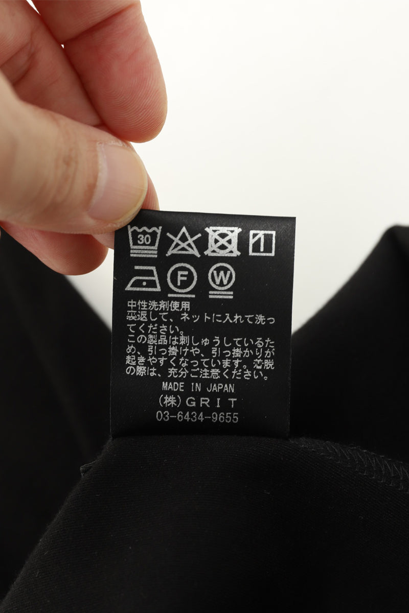 SUVIN PLATINUM HIGHNECK LONGSLEEVE EMBROIDERY