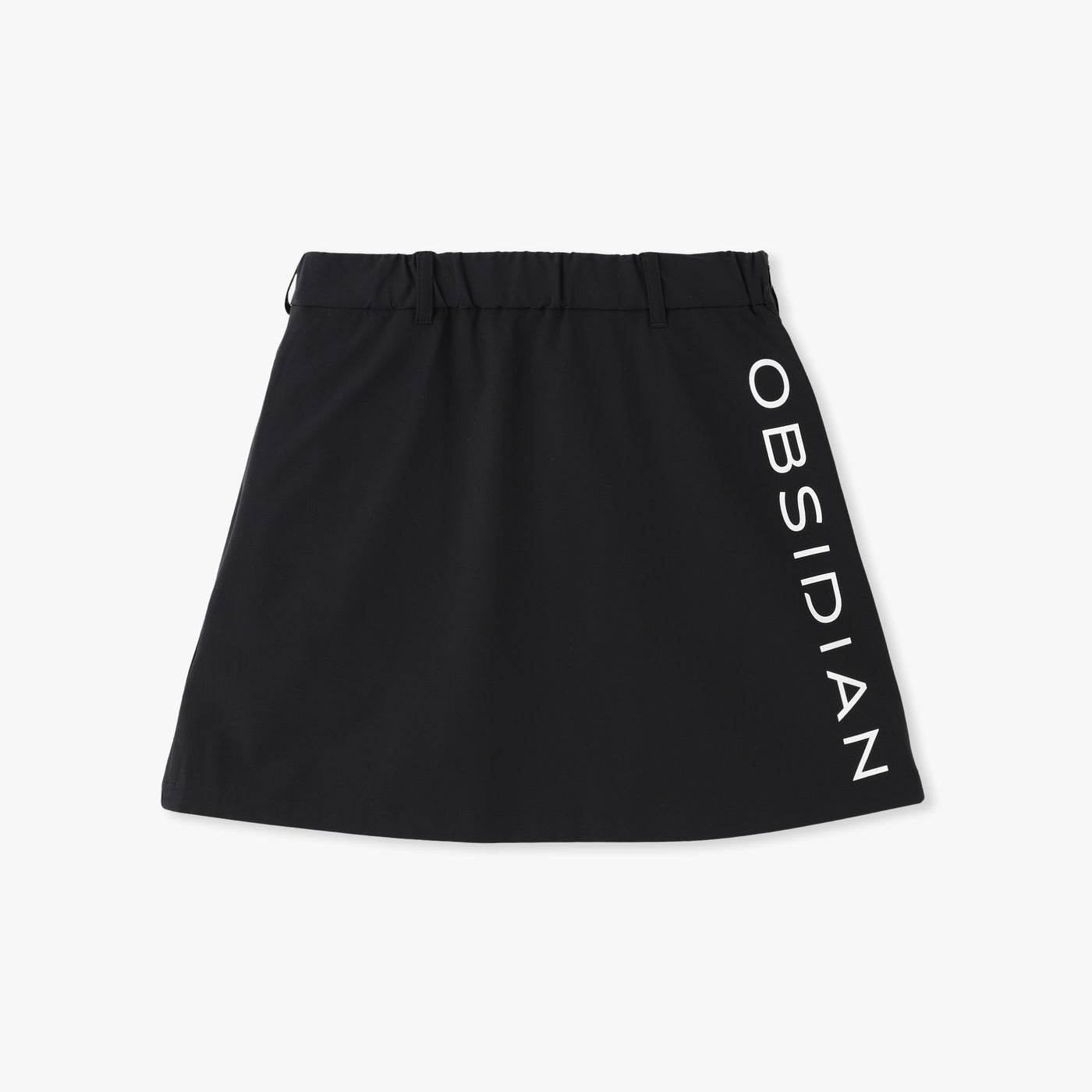 4WAY STRETCH TAFFETA SHORT FLARE SKIRT