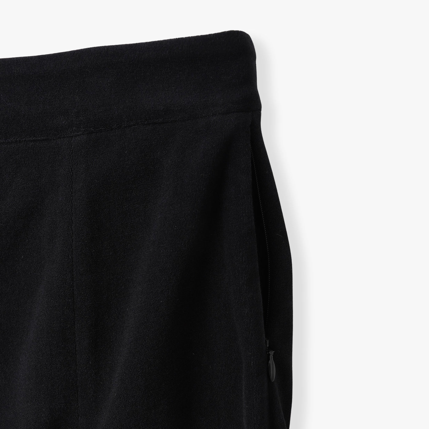 PILE SHORT SKIRT