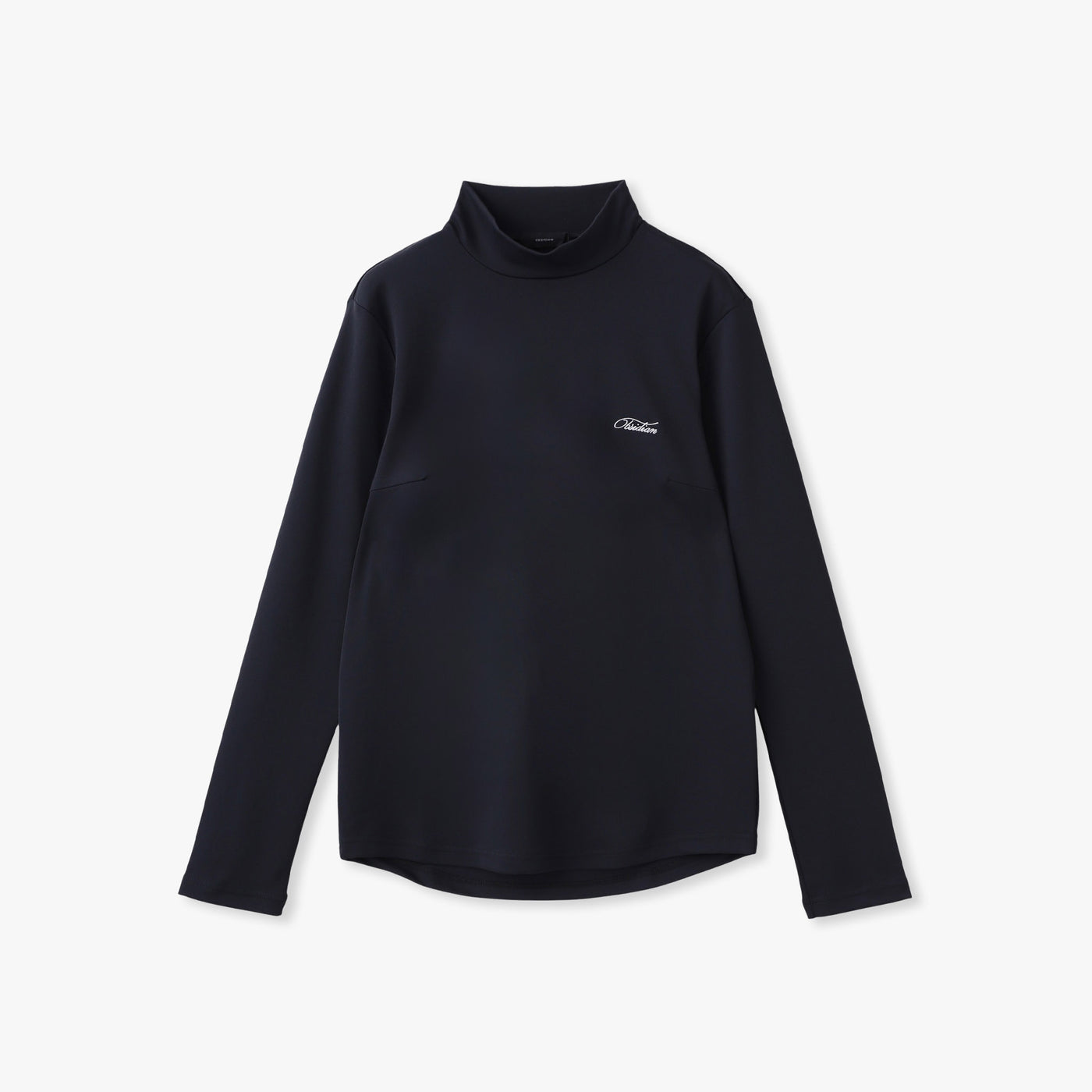 CURSIVE EMBROIDERY HIGHNECK LONGSLEEVE