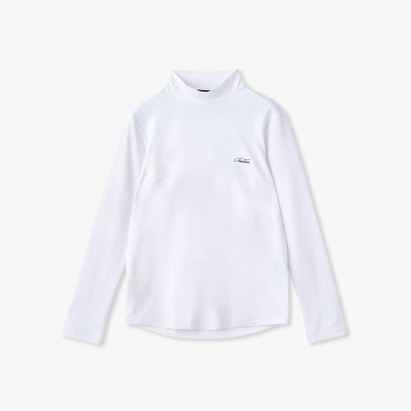 CURSIVE EMBROIDERY HIGHNECK LONGSLEEVE
