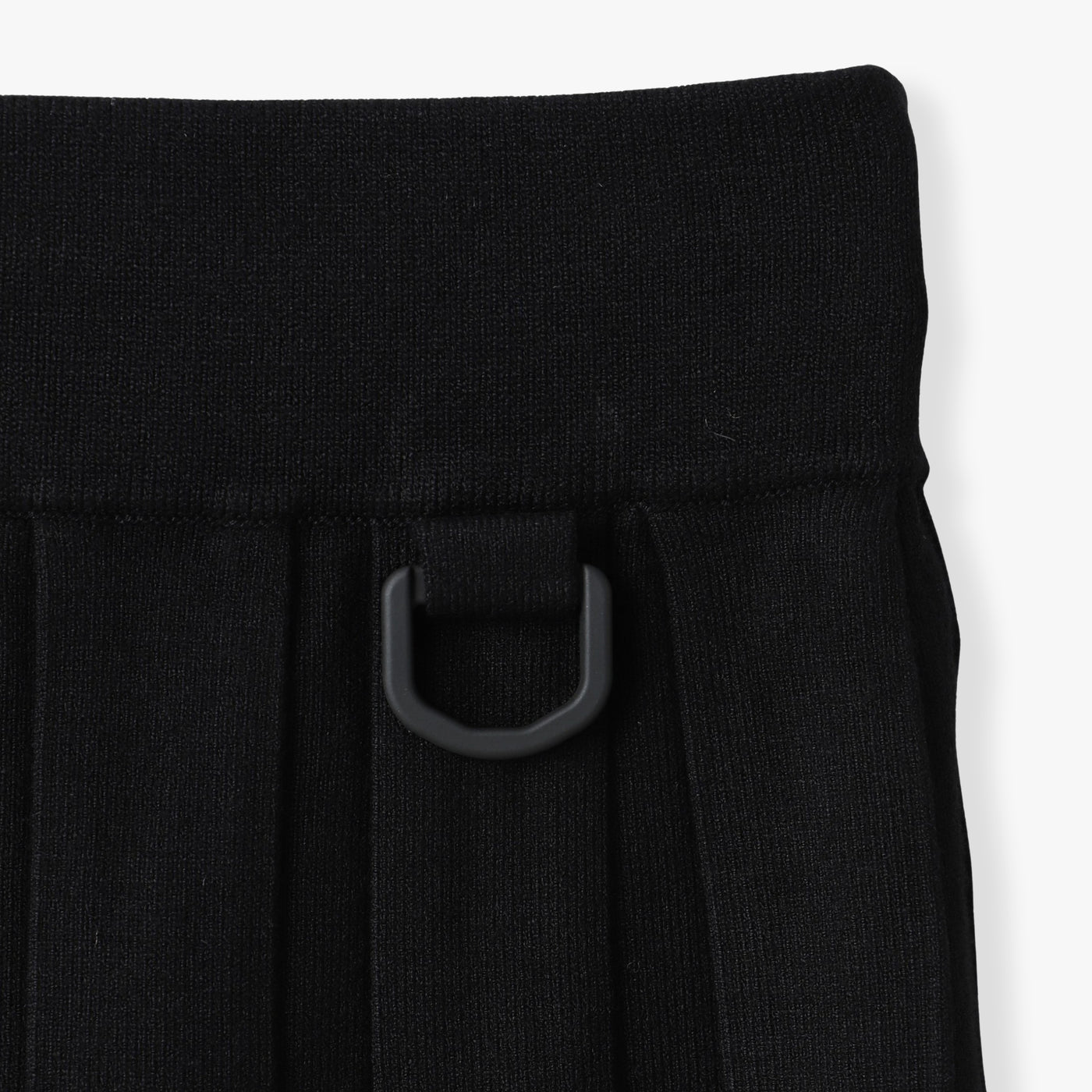 KNIT PLEATED SKIRT